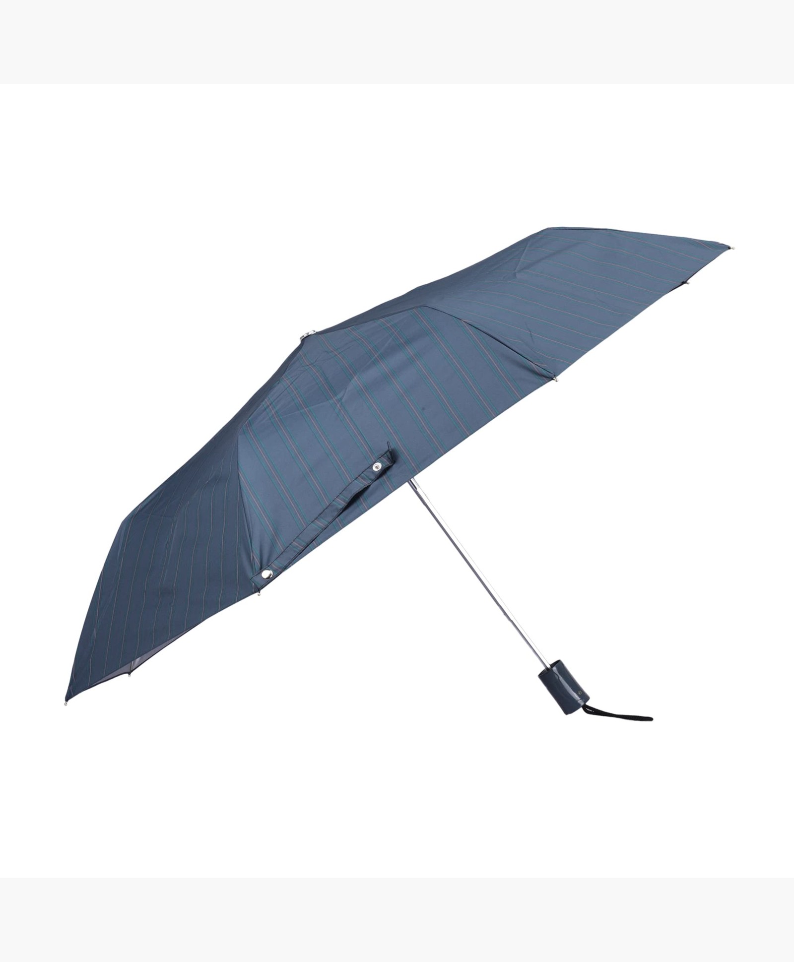 Clownfish Stripe Umbrella | 3-Fold Auto Open Waterproof | Silver Lined | For Men and Women | Bottle Green Design-image-24