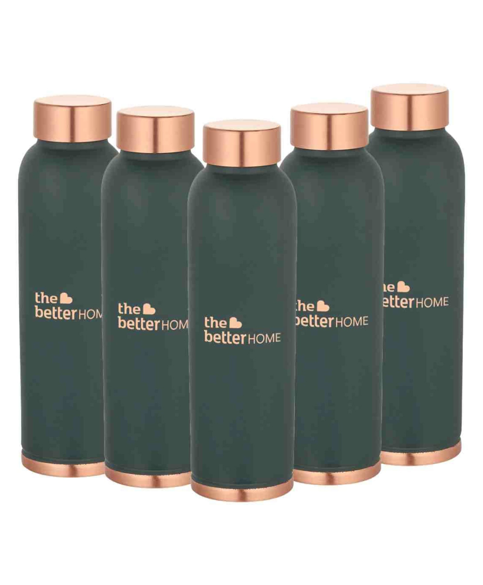 The Better Home Copper Water Bottle 1L - 100% Pure Copper, BPA Free, Anti Oxidant Properties, Pack of 1-image-26