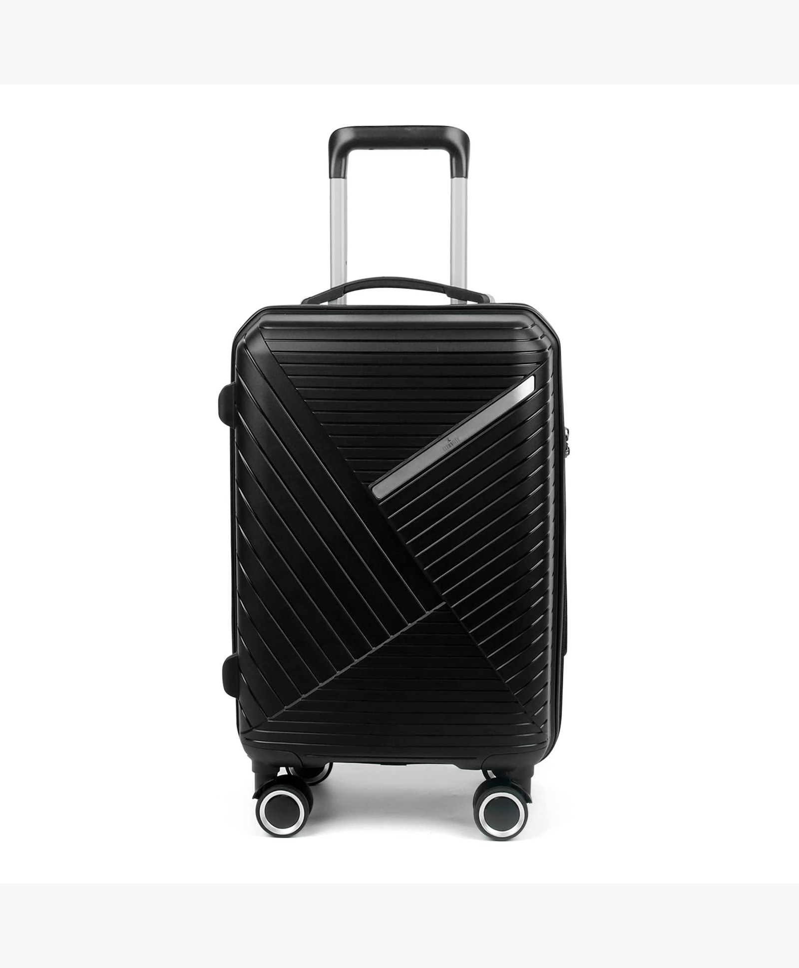 Clownfish Denzel Red Hard Case Suitcase w/ TSA Lock - Medium 66cm - 8 Wheel Trolley Bag; Ideal for Travel-image-22