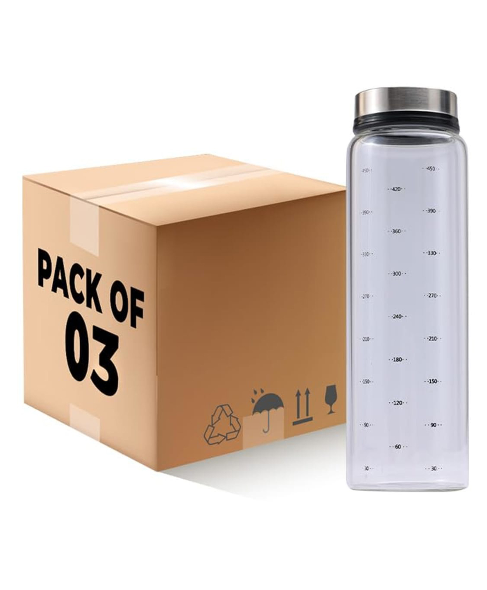 The Better Home Glass Salt and Pepper Shaker Set - Clear & Transparent Dispensers in 3-Pack by The Better Home-picture-49