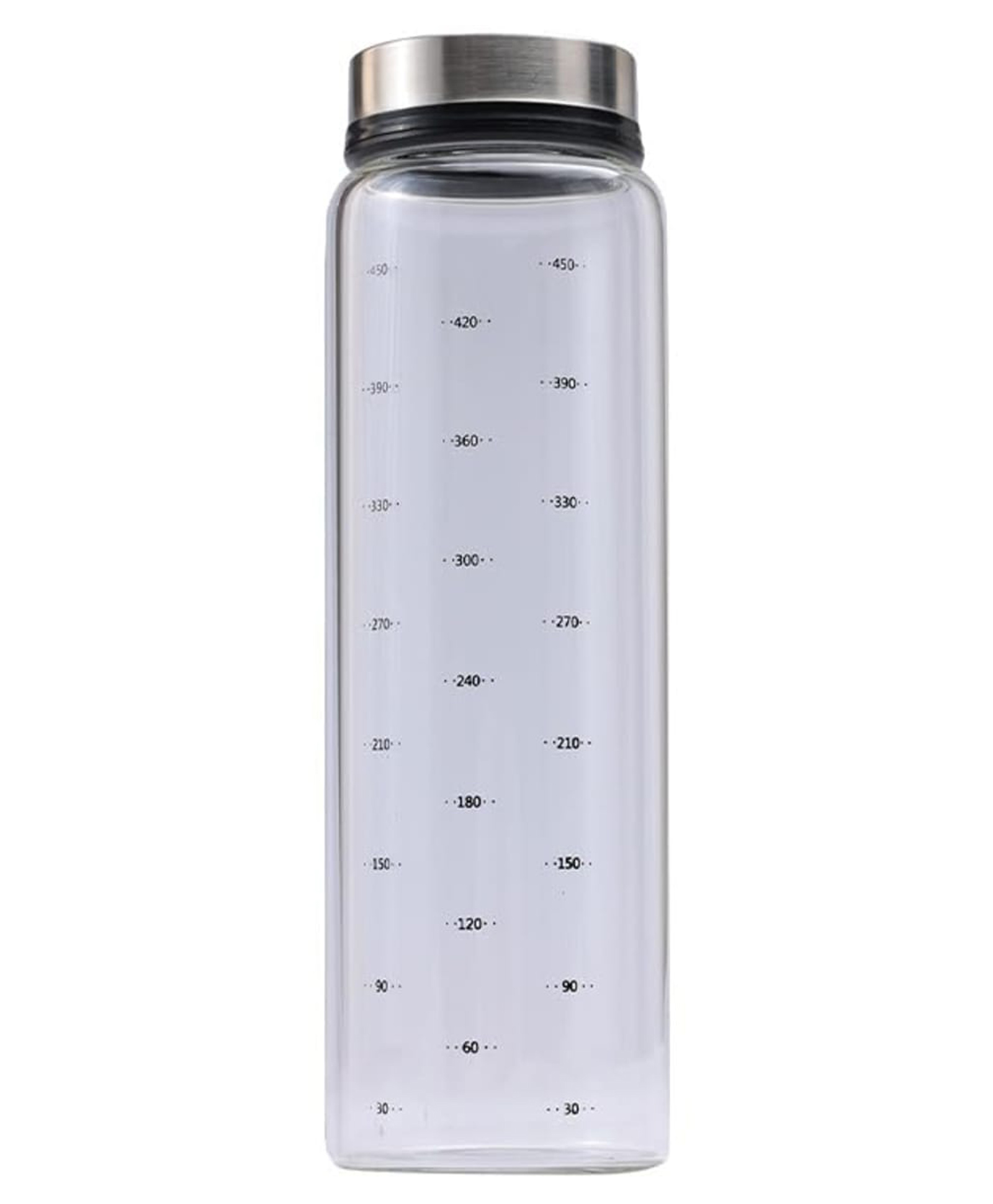 The Better Home Glass Salt and Pepper Shaker | Clear and Transparent Glass | Salt and Pepper Dispenser Sprinkler Bottle (Pack of 4)-picture-13