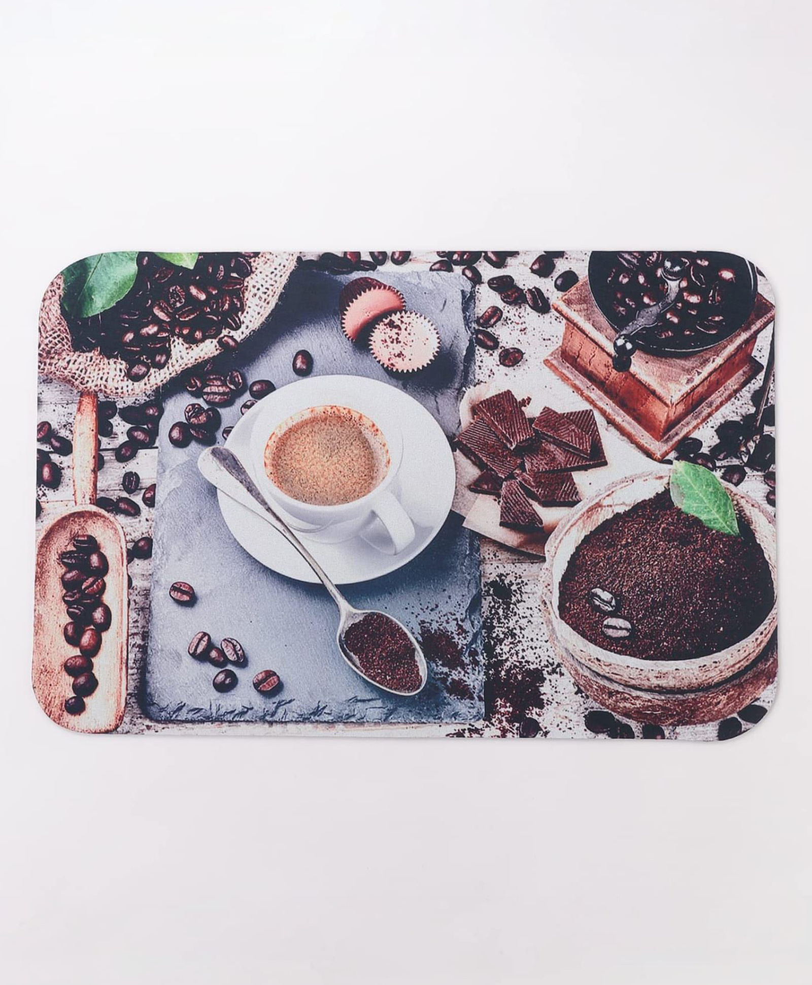 UMAI X SAVYA Home Kitchen Mats - 60x40, Anti-Skid Mat for Living Room, Bathroom, Shower - Multipurpose Mat, Coffee-picture-19