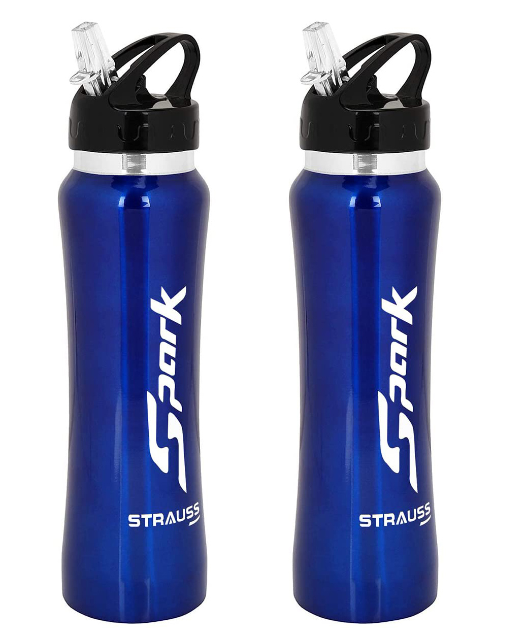 STRAUSS Spark Stainless Steel Water Bottle, Metal Finish | Sipper Bottle | Gym Bottle-image-34