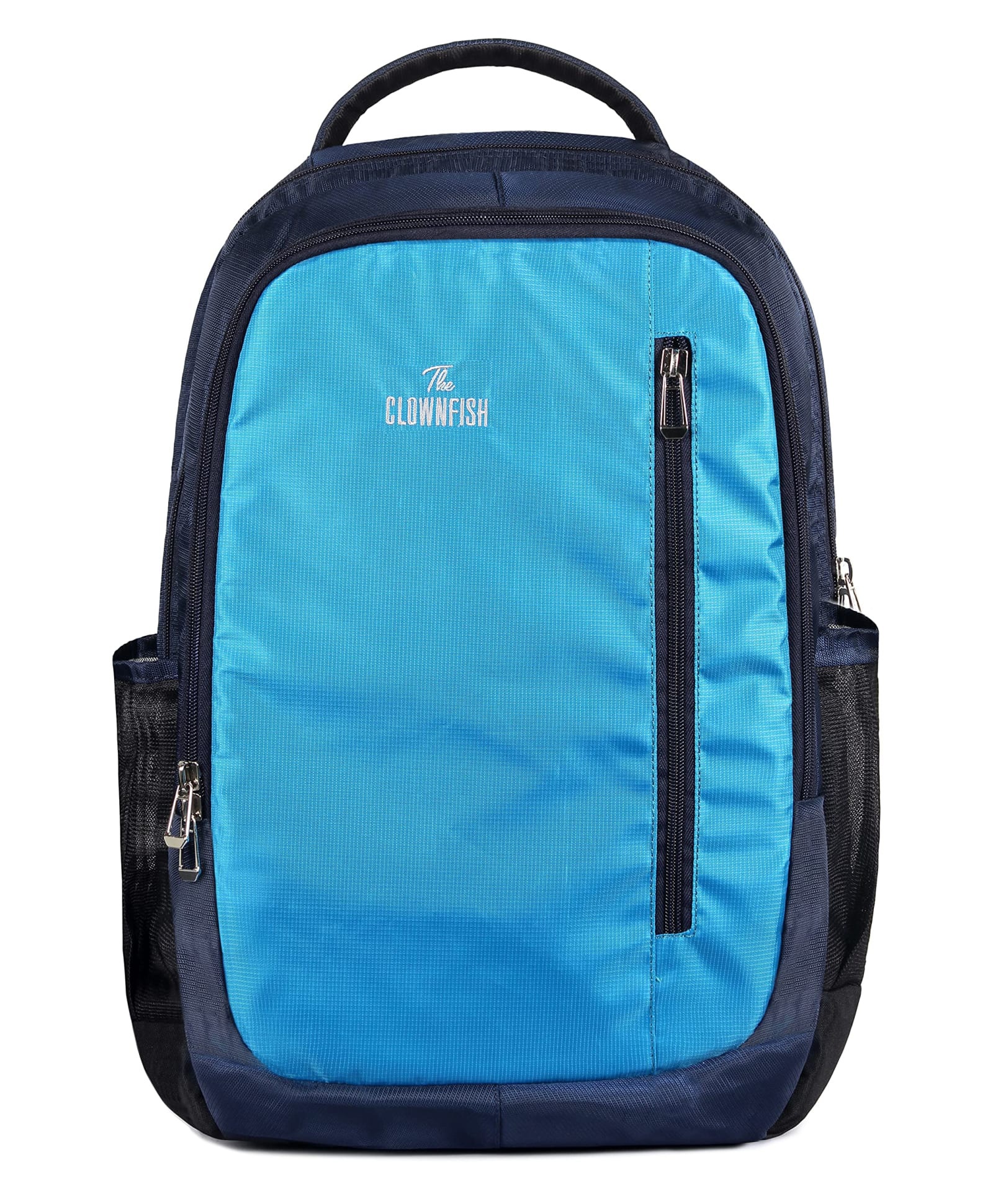The Clownfish Sini 23 Litres Polyester Unisex Casual Travel Backpack (Royal Blue)-picture-28