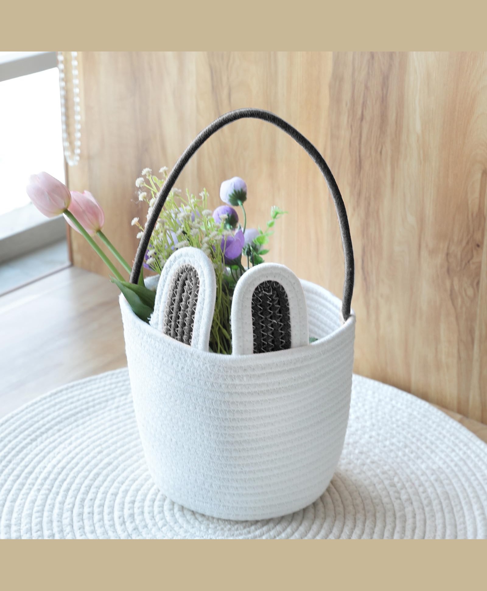 The Better Home Storage Basket-21D3-036GY-White-Grey-picture-48