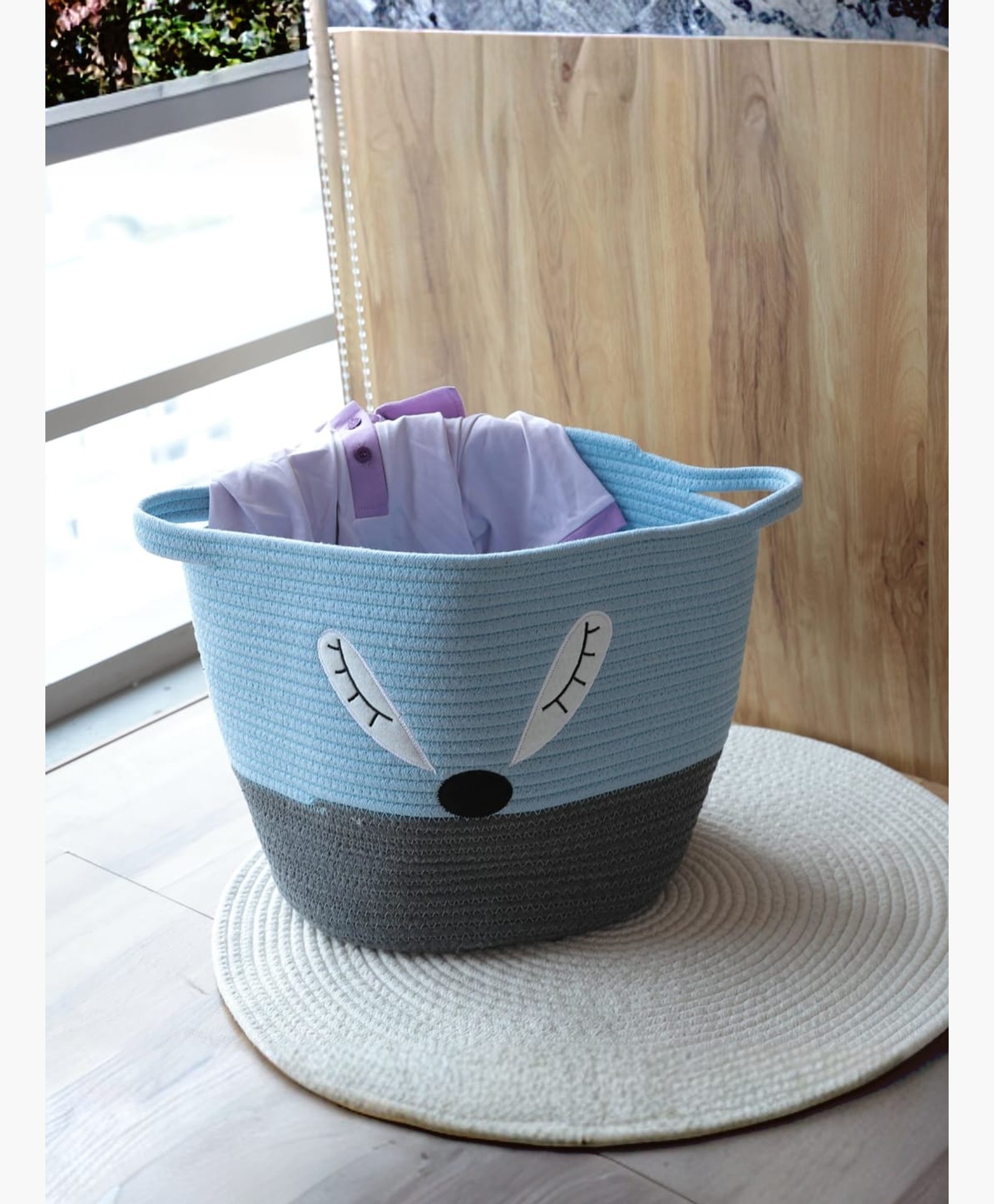 The Better Home Storage Basket-21D3-063-Blue-Grey-picture-44