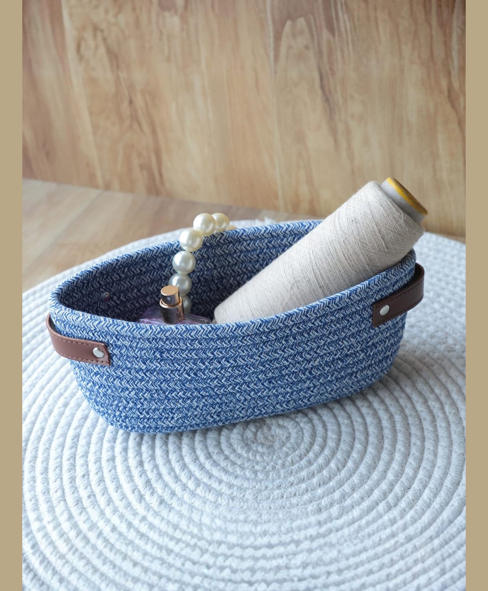 The Better Home Storage Basket-CRS099-Blue-picture-42
