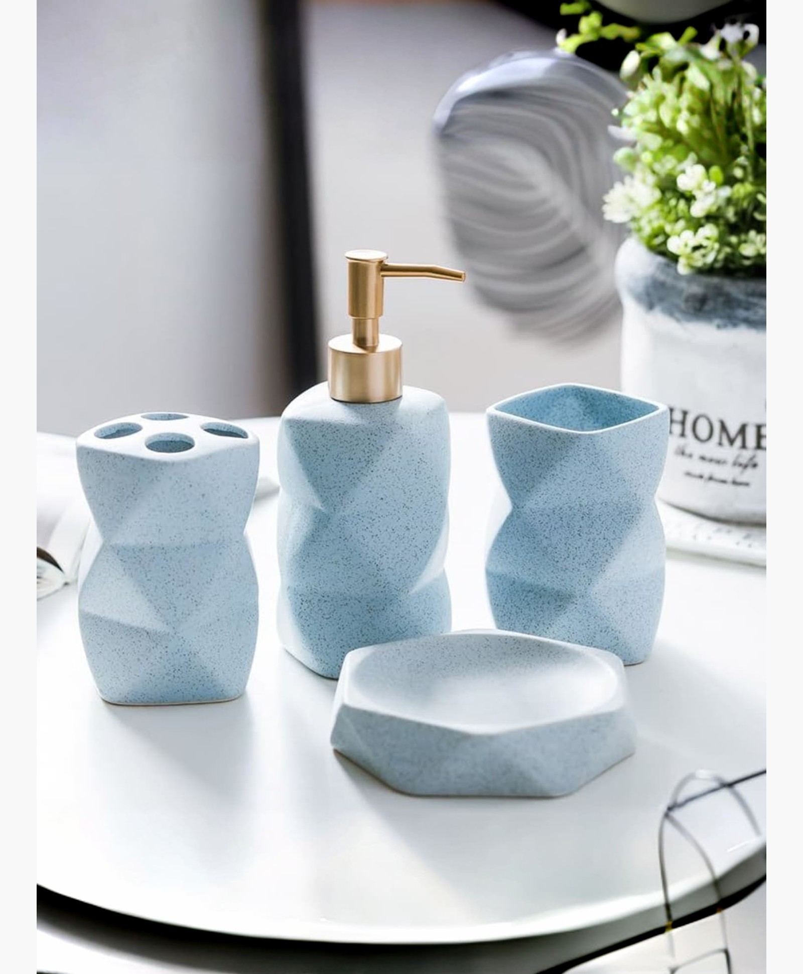 4 pcs Set soap Dispenser | ZX031BU-4T-image-1