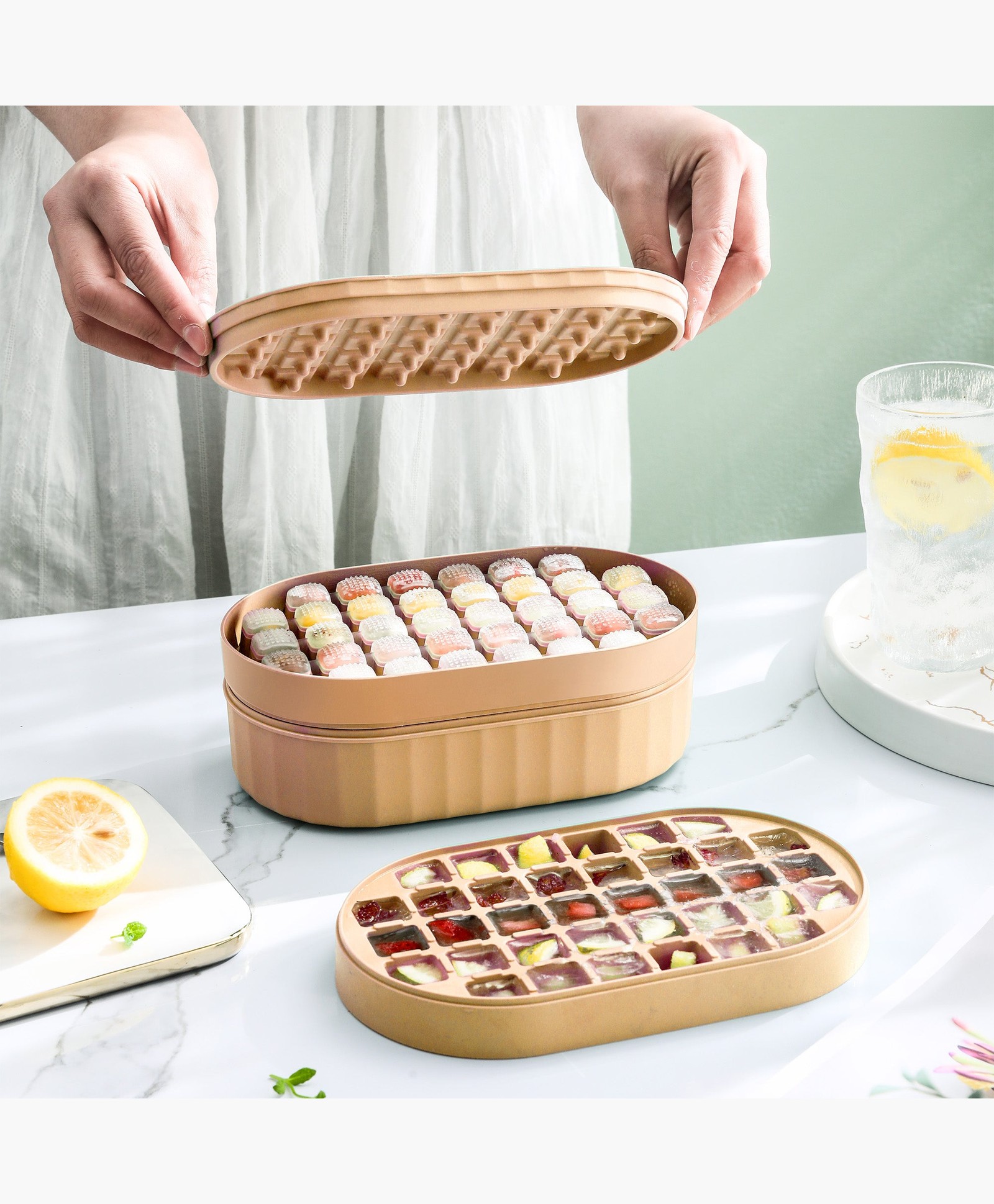 umai Ice Cube Tray | Yellow | CH231001B-picture-9