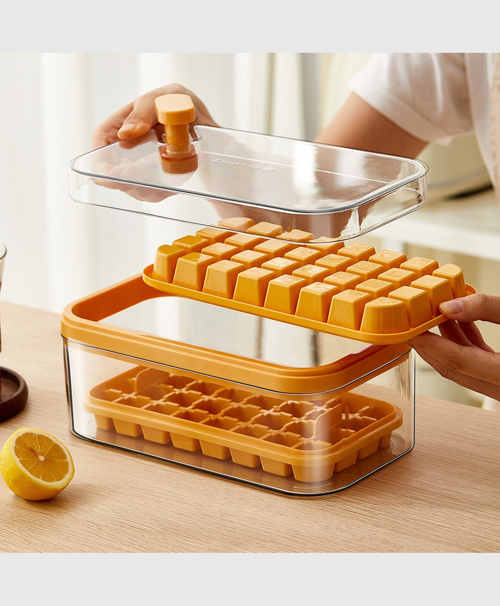 umai Ice Cube Tray | Orange | NN23101A-picture-6