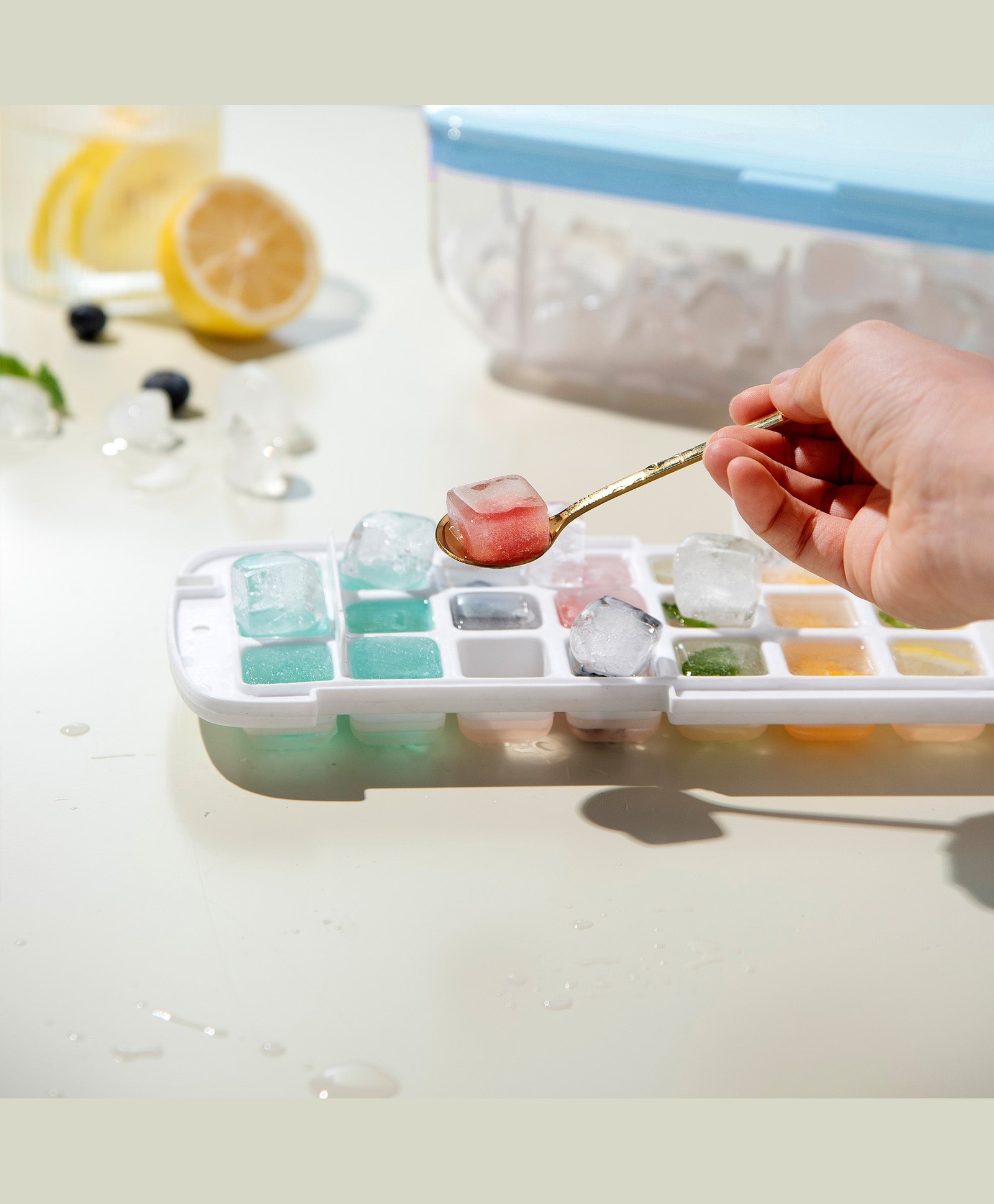 Ice Cube Tray | Blue | SY23101A-image-4