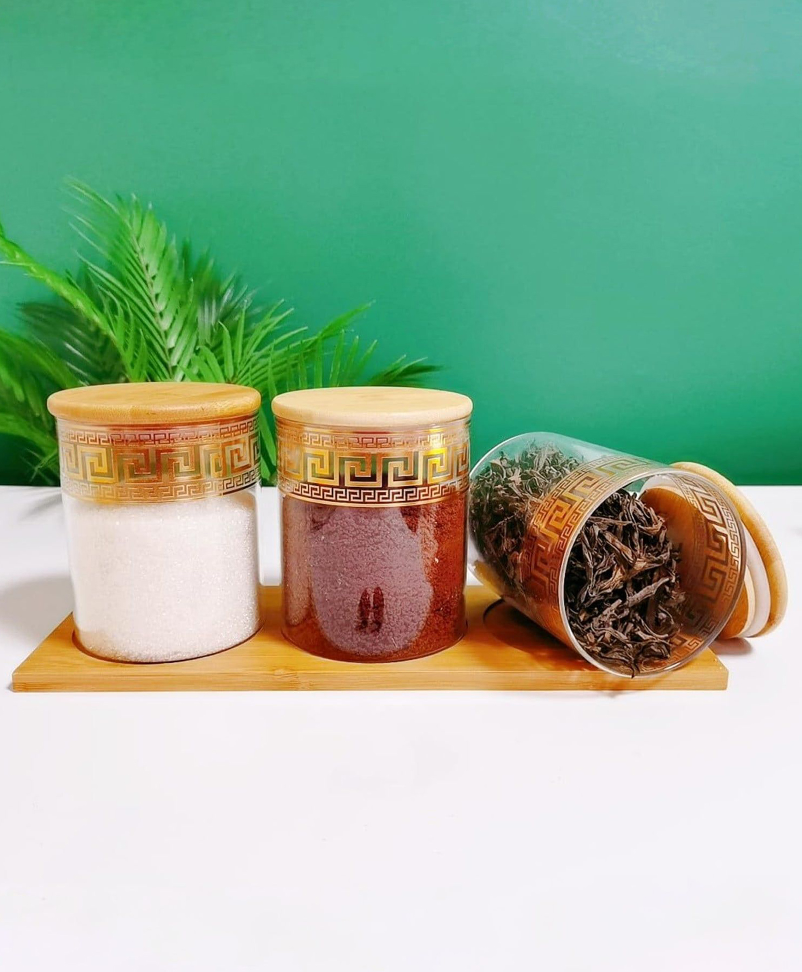 the better home 1 3 pcs Borosilicate Canister set | 850ml | Transparent-3 | PLS3780-3-picture-39
