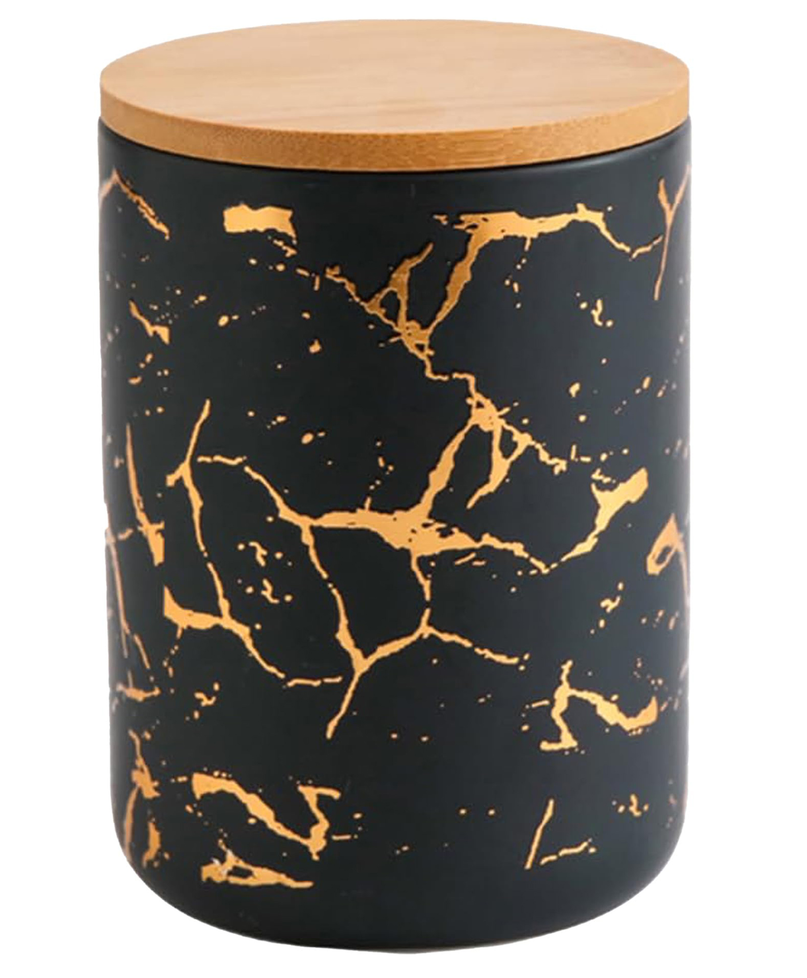 UMAI Ceramic Jar | 800ml | Black with print | YX12-M-BK-image-35