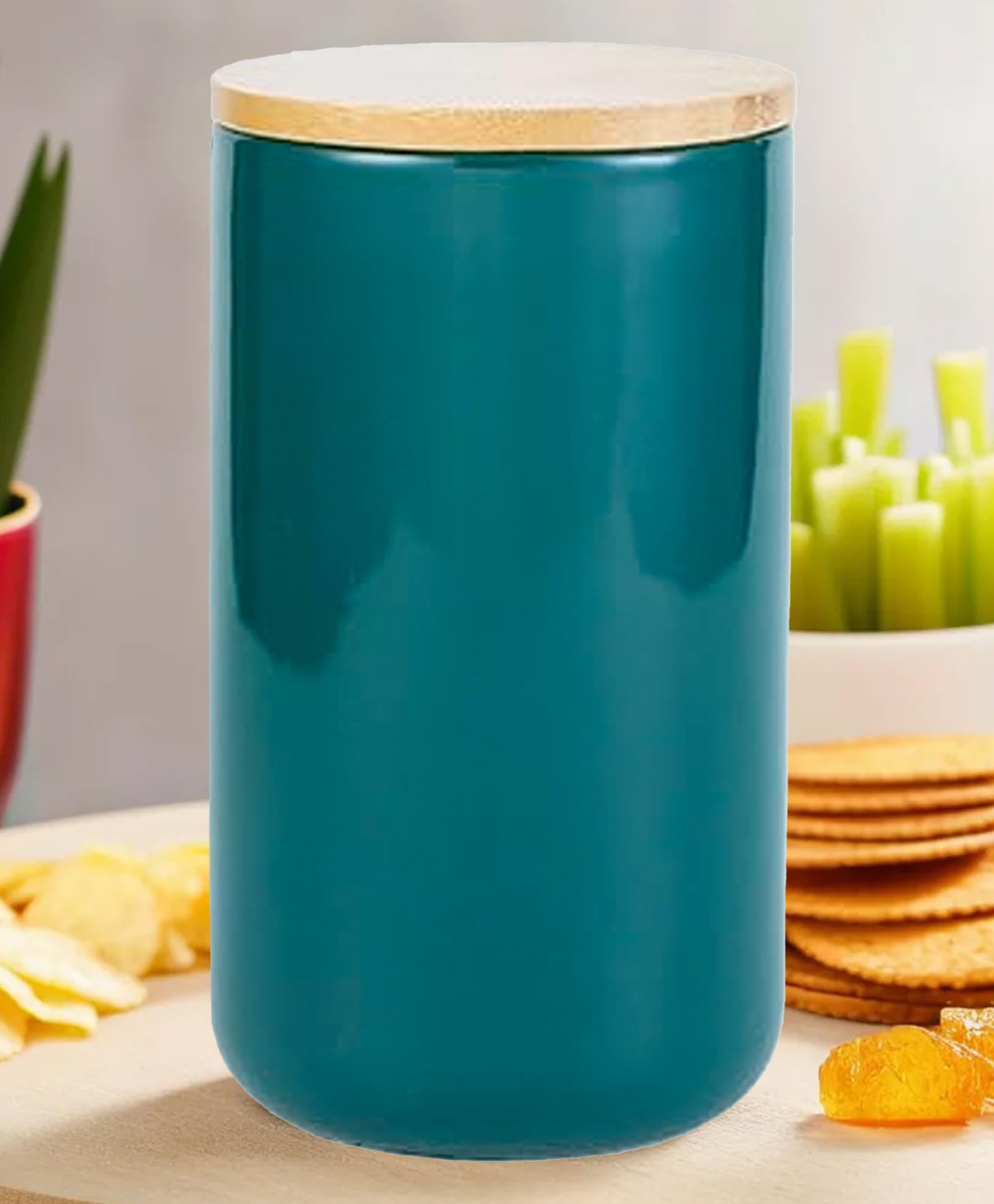 UMAI Ceramic Jar | 1000ml | Green | YX07-L-GN-image-37