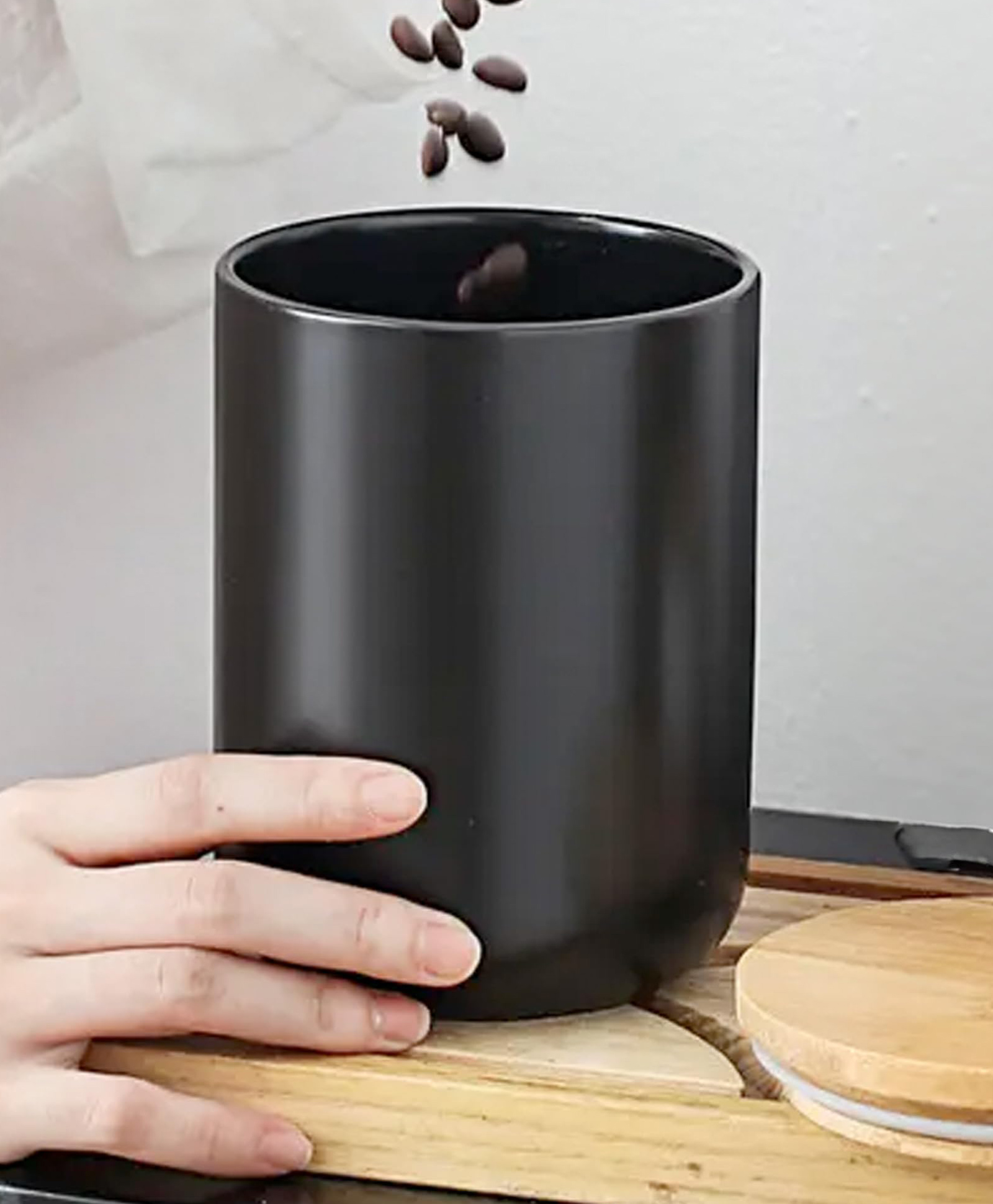 UMAI Ceramic Jar | 800ml | Black | YX06-M-BK-image-40