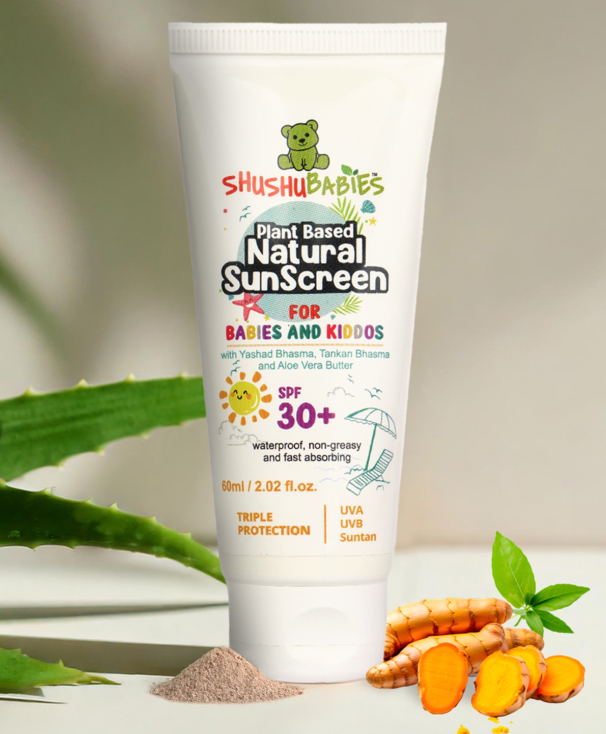 ShuShu Babies SunScreen SPF 30+: Sun Protection for Babies & Kids -(0-12 years)-picture-28