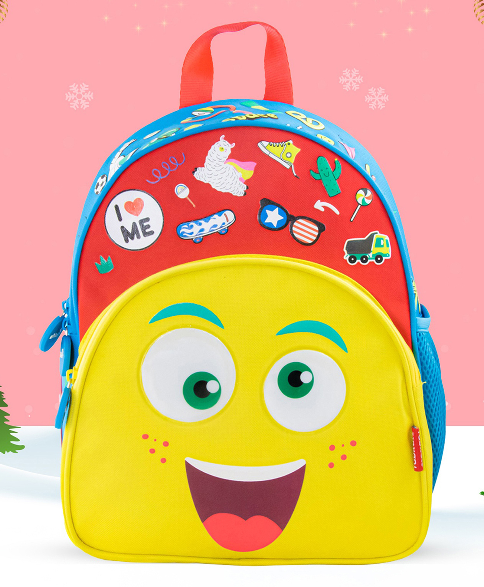 Rabitat Smash School Bag Mad Eye Yellow - 12.5 Inches-image-31