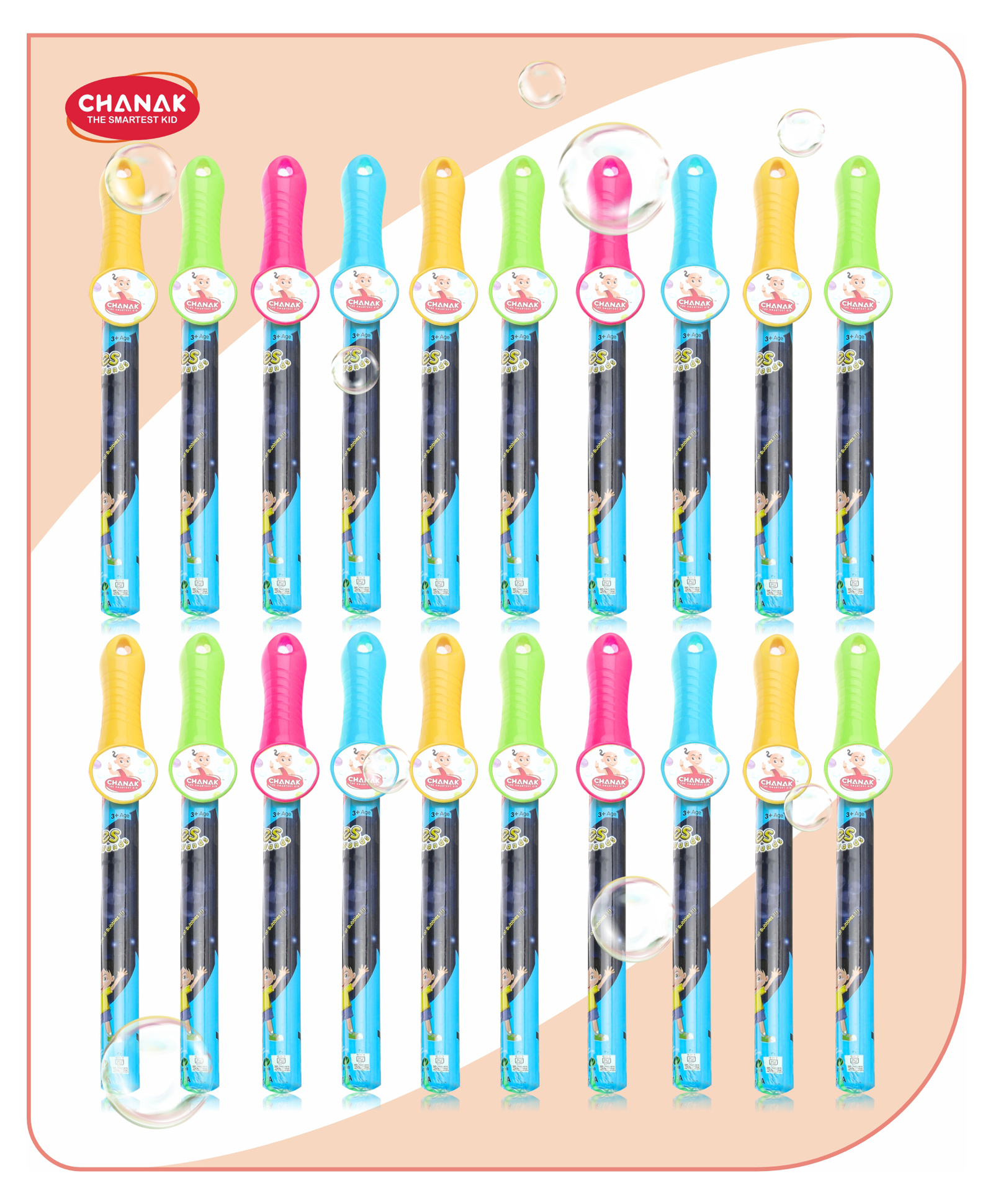 Aditi Toys Premium Bubble Wands, Pack Of 20 Bubble Sticks For Kids Above 3 Years, Magical Bubble Wand Toy For Kids, Bubble Sticks For Endless Joy & Fun Bubble Solution.-image-27