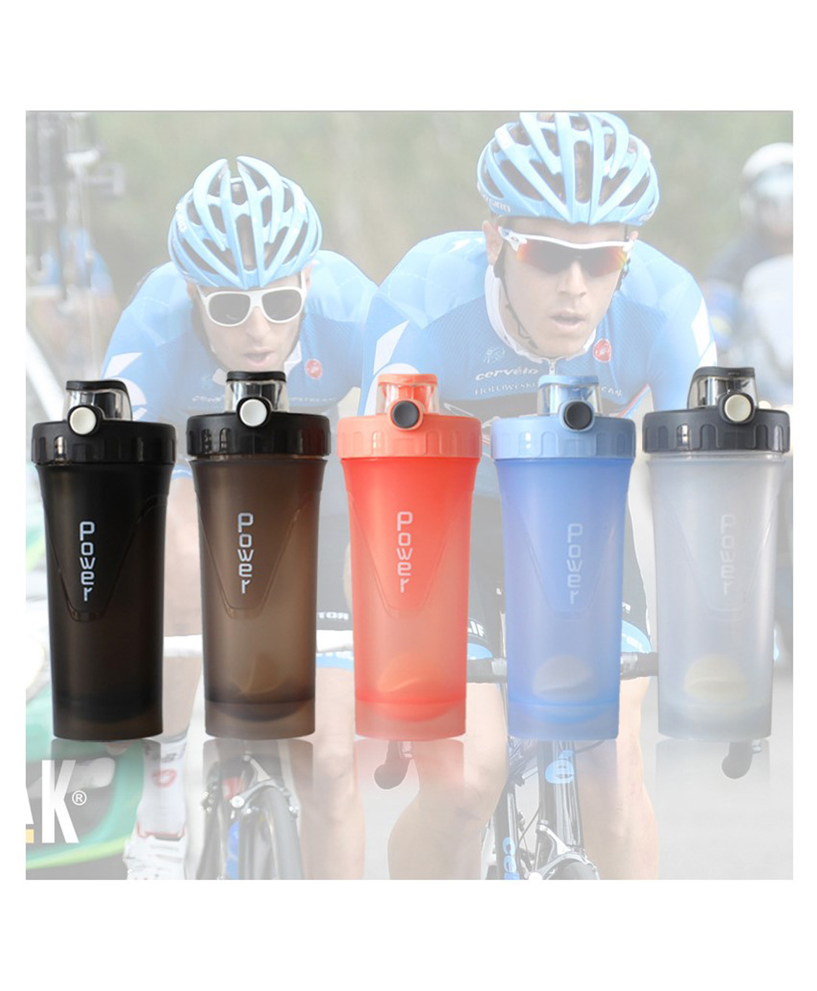 YAMAMA Sports Shaker Sipper Bottle with Blender Ball Anti-Leak Spill-Proof Bottle for Kids And Adults 700 ml  Color May Vary-image-40