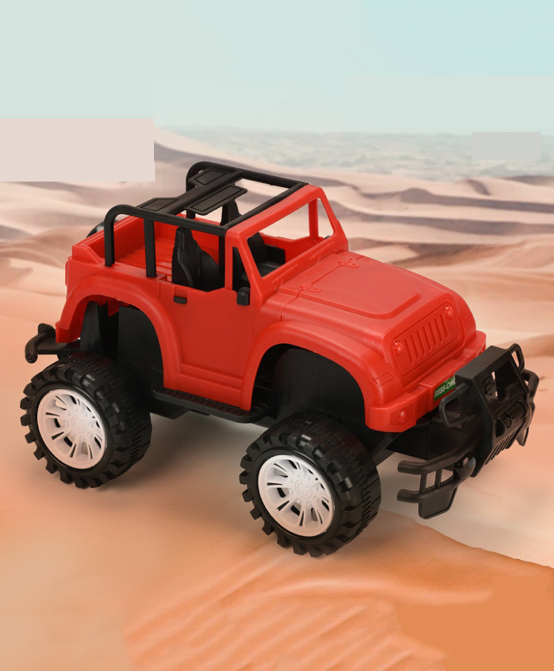 Sanjary Friction powered Jeep Toys for kids -Color May Vary-picture-9