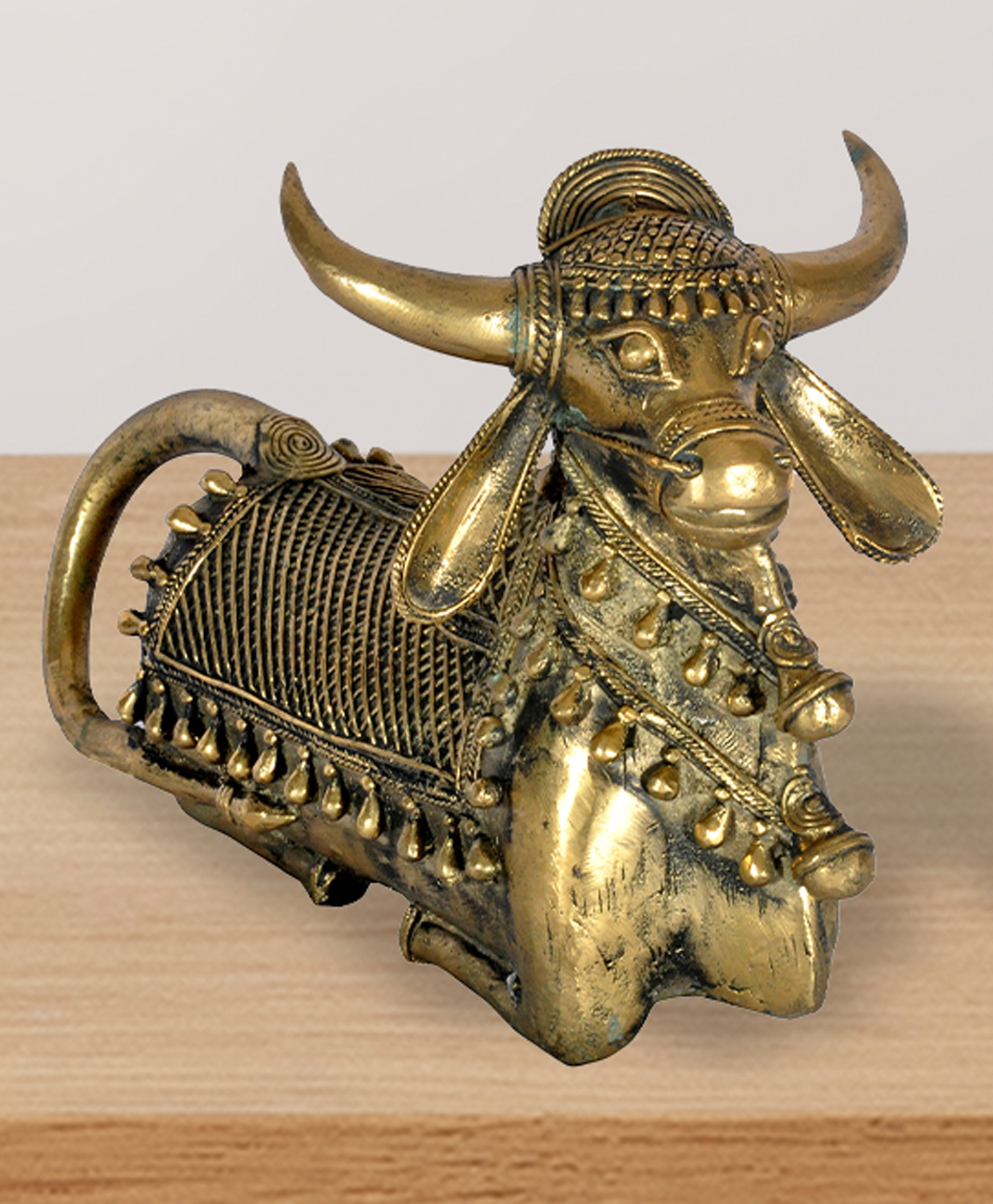 shree kala home décor SNandi Dhokra HandCraft hree Kala Home Decor Antique Brass-picture-31