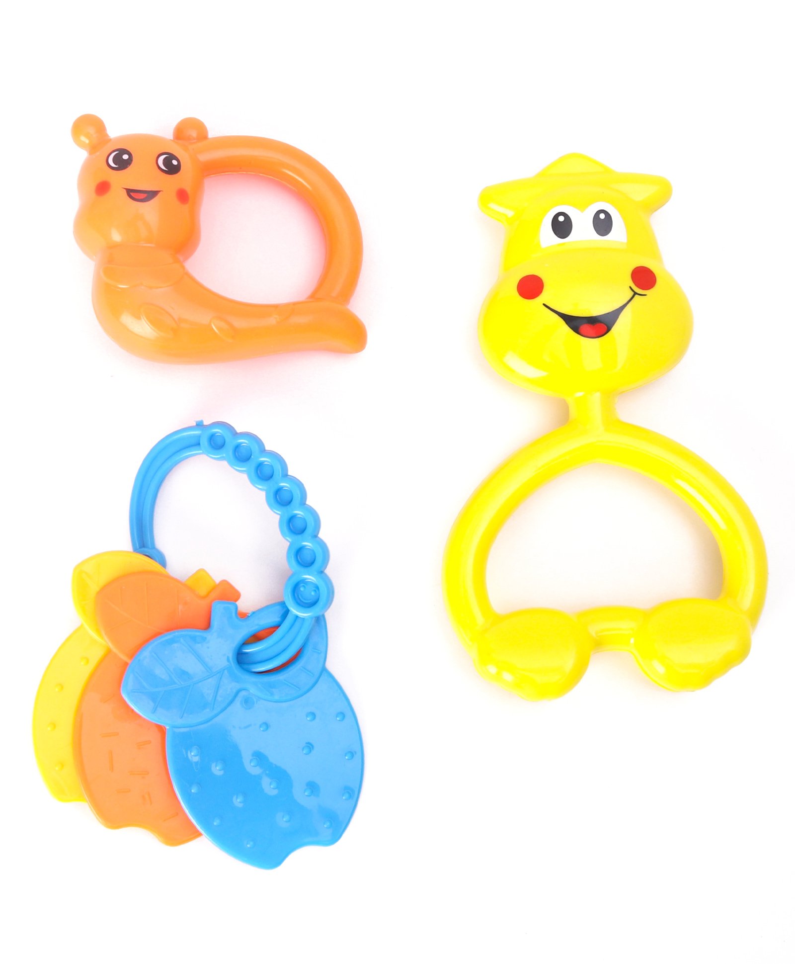 Bliss Kids Rattles Set of 3 Pieces - (Color & Design May Vary)-image-17