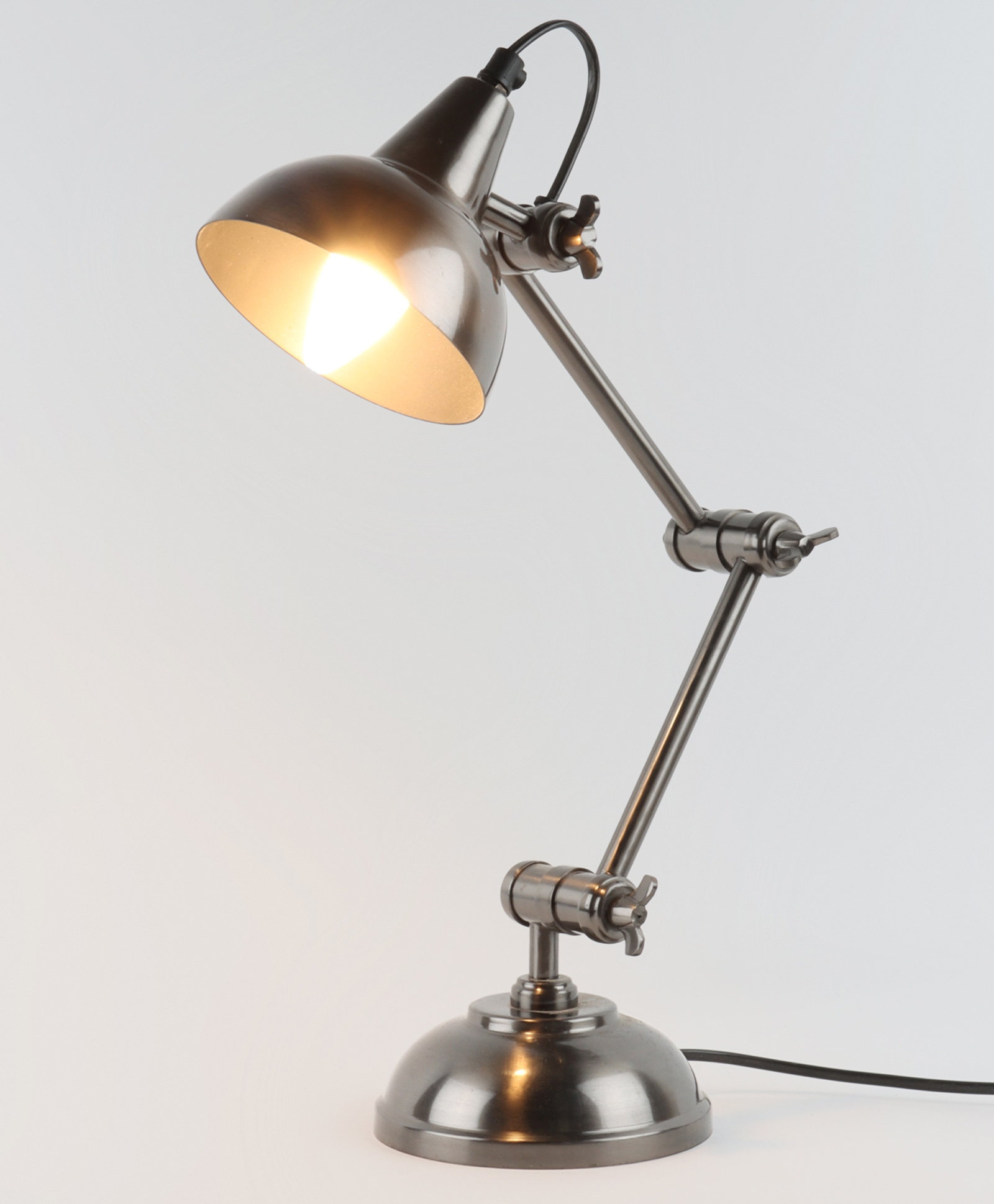 De Maison Decor Shiny Gold Adjustable Iron Study Lamp Gold-image-37