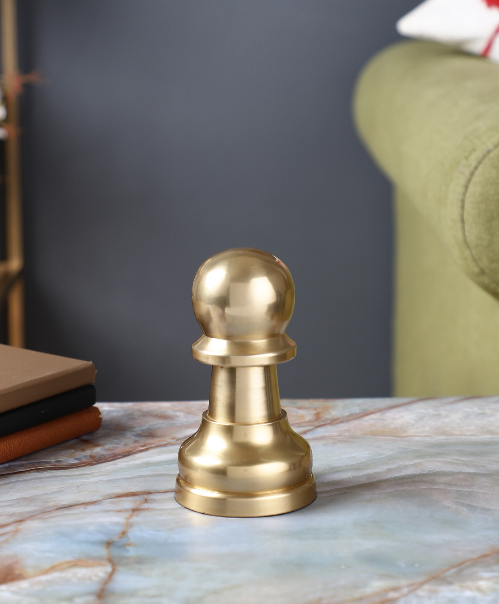 De Maison Decor Chess Pawn Gold Over-Size-picture-10