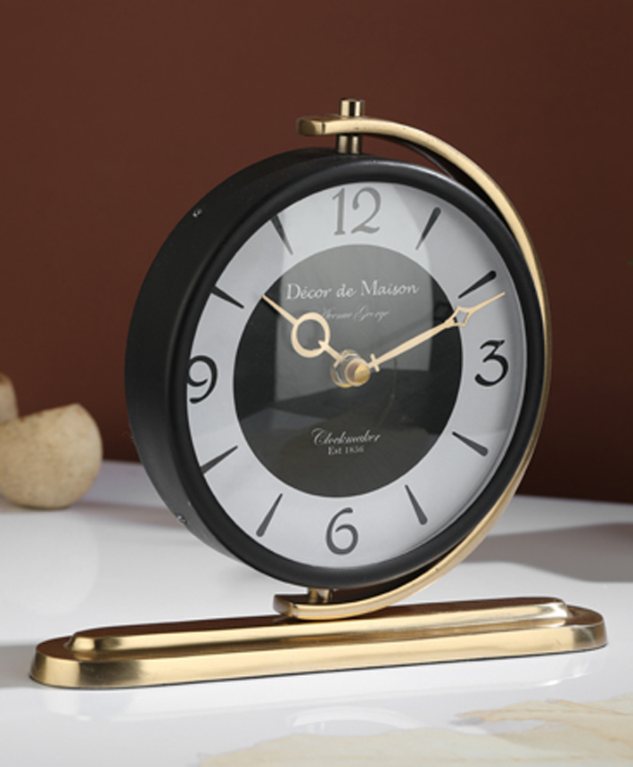 De Maison Decor Aleksi Table clock Gold-image-48