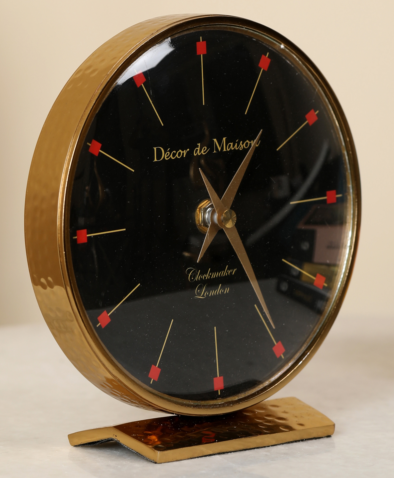 De Maison Decor Minno Gold Table clock-picture-20
