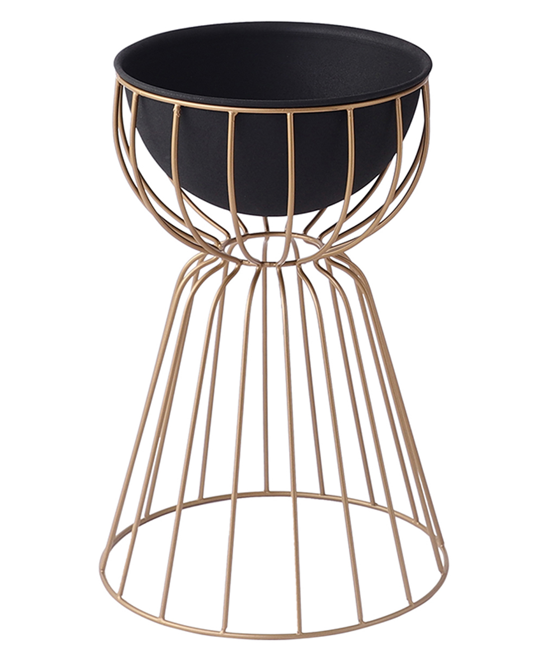 De Maison Decor Twin Medium Bloom Black floor  planters-image-31