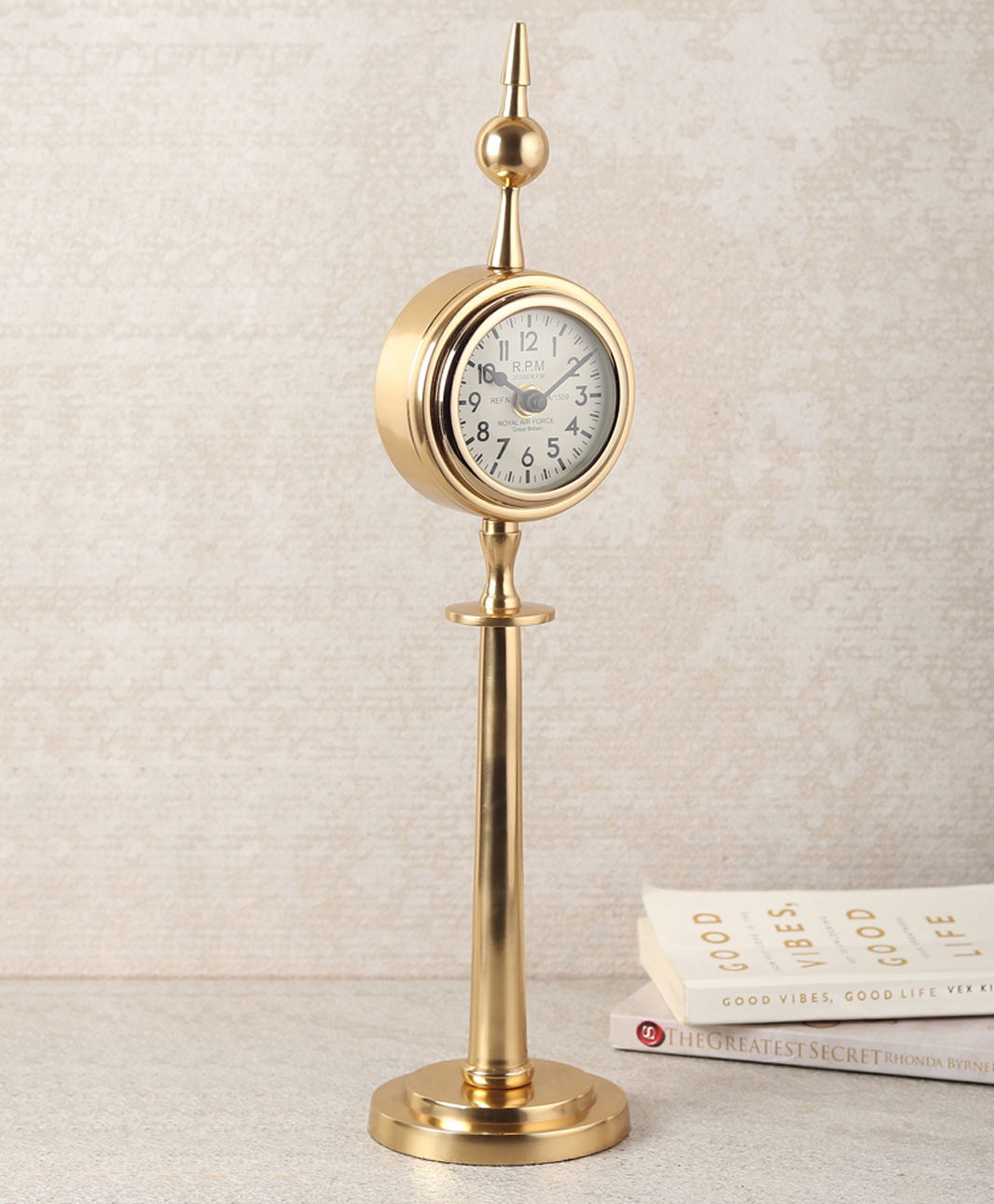 De Maison Decor Majestic Spire Clock Gold-picture-34