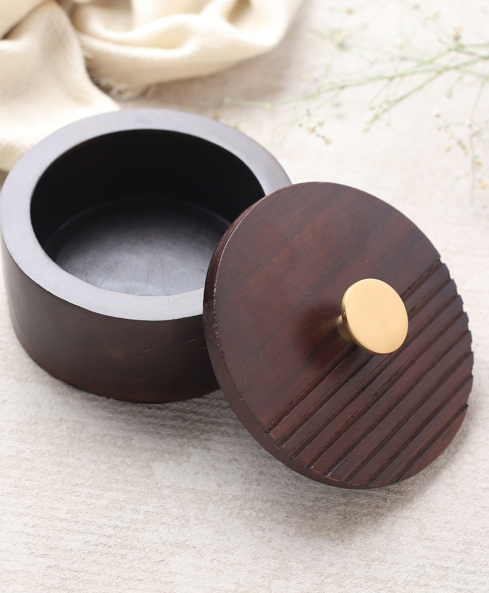 De Maison Decor The Artisan's Stripes- Trinket Large Brown Box-picture-29