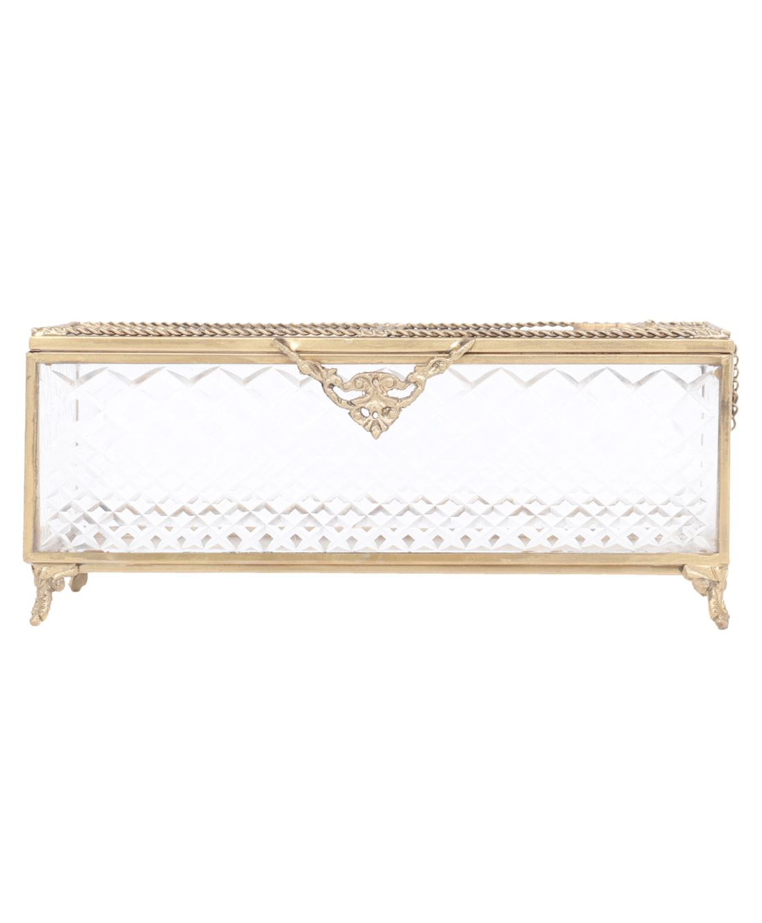 De Maison Decor Diamond Cut Crystal Tissue Box-picture-31
