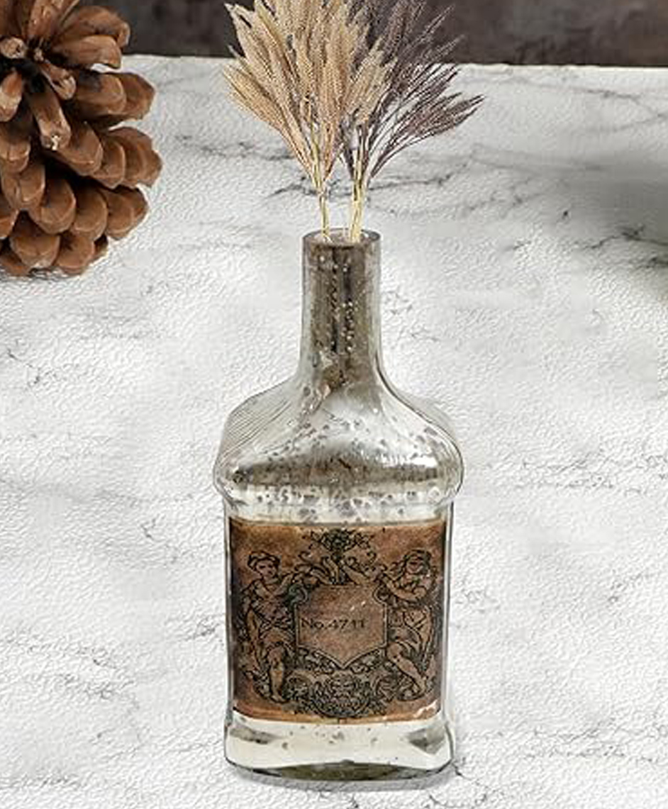 De Maison Decor Antique Glass Legacy Square Vase-picture-31