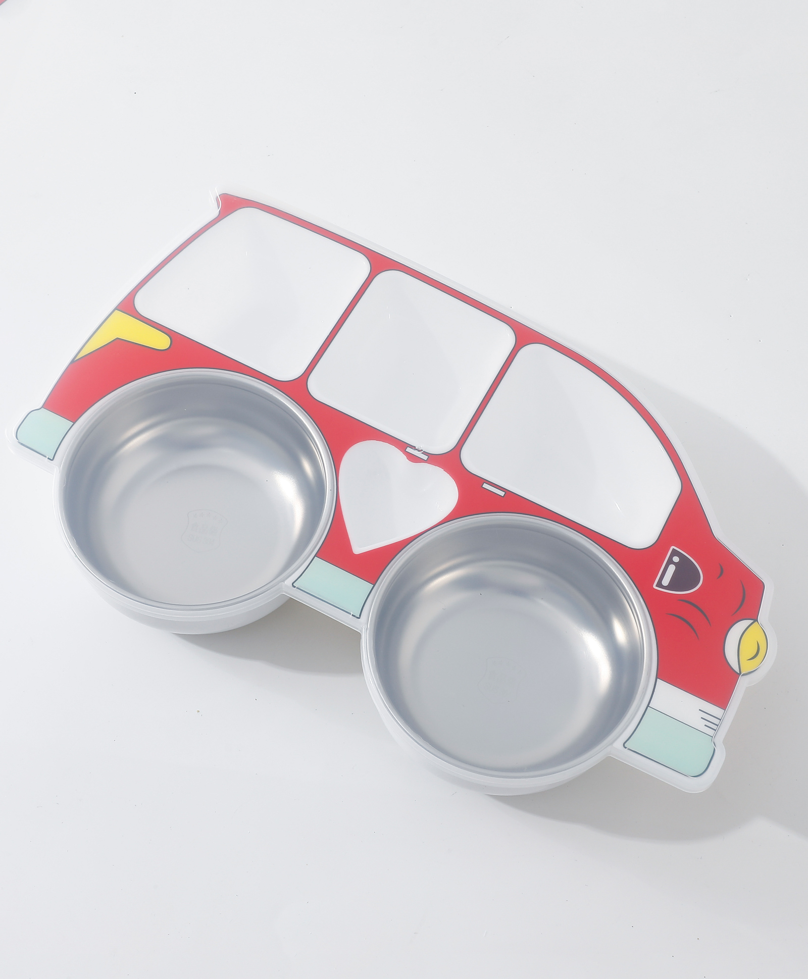 fab n funky Car ShapedSection Plate -Red-picture-15