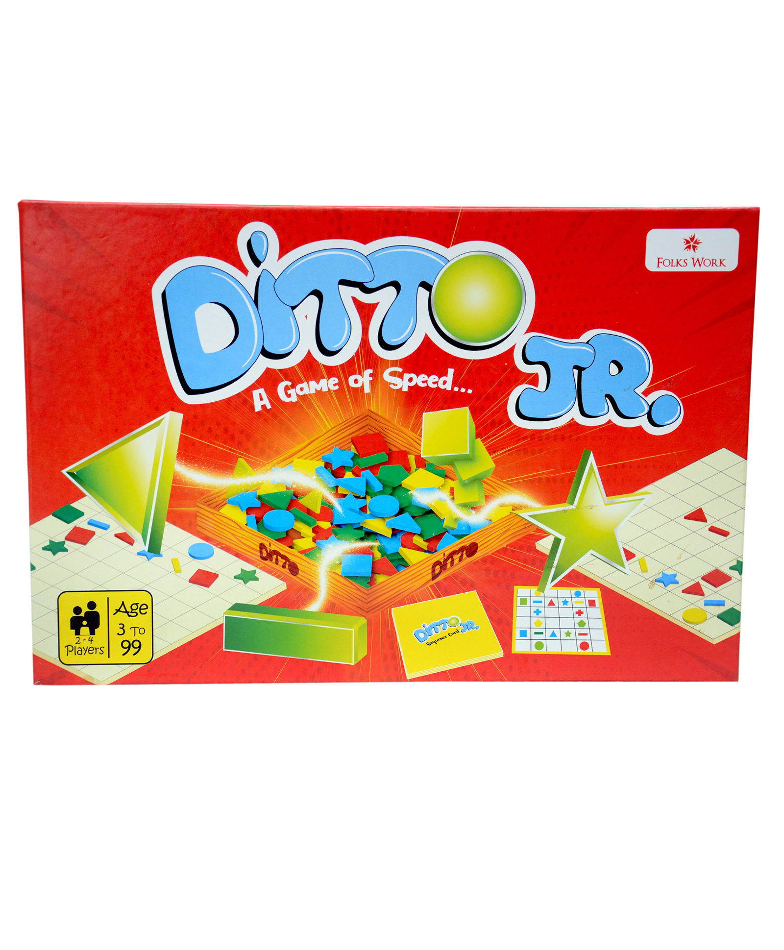 Folks Work Ditto Jr. sequence matching  board game-picture-16