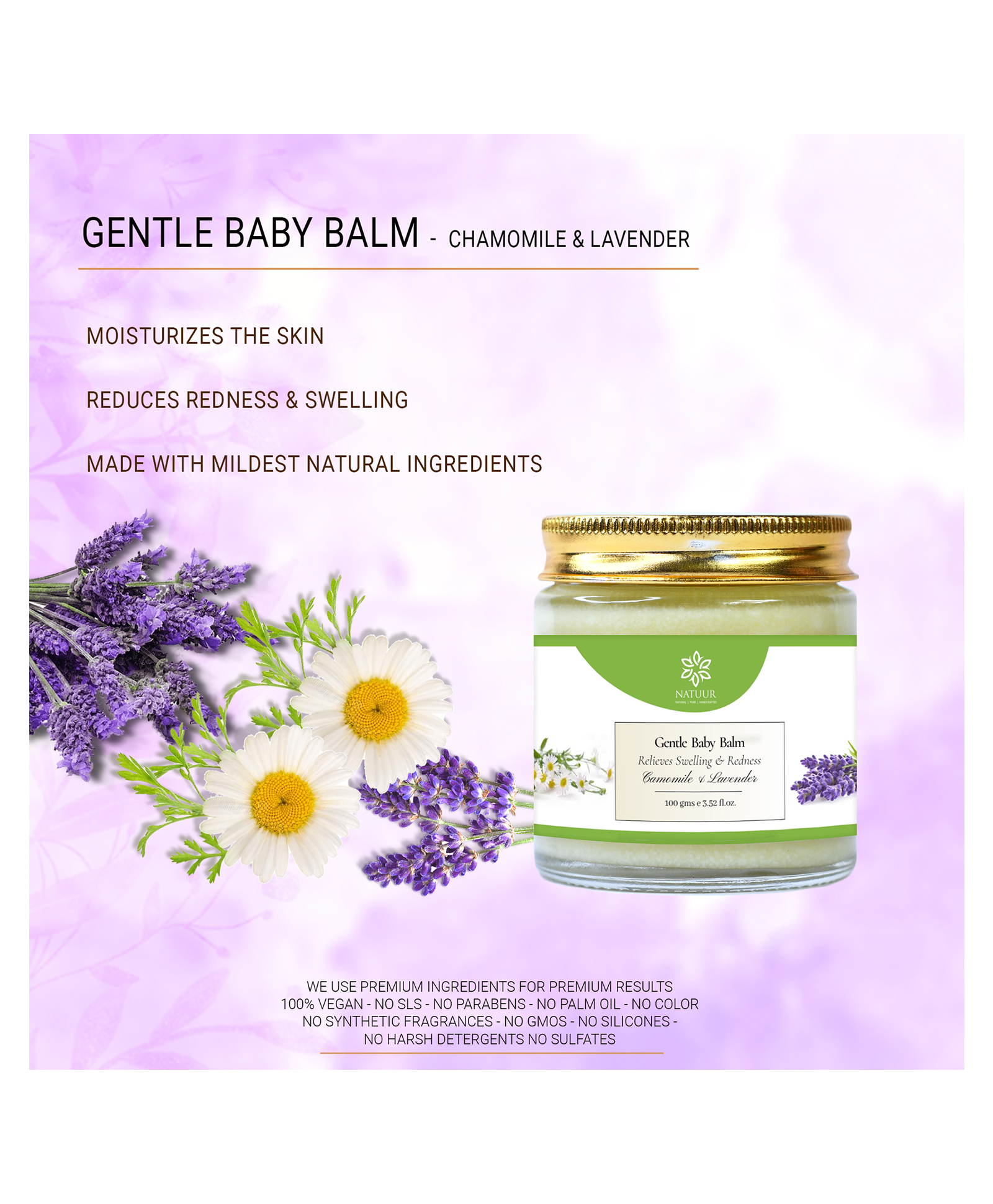 Natuur - Gentle Baby Balm 100g-picture-20
