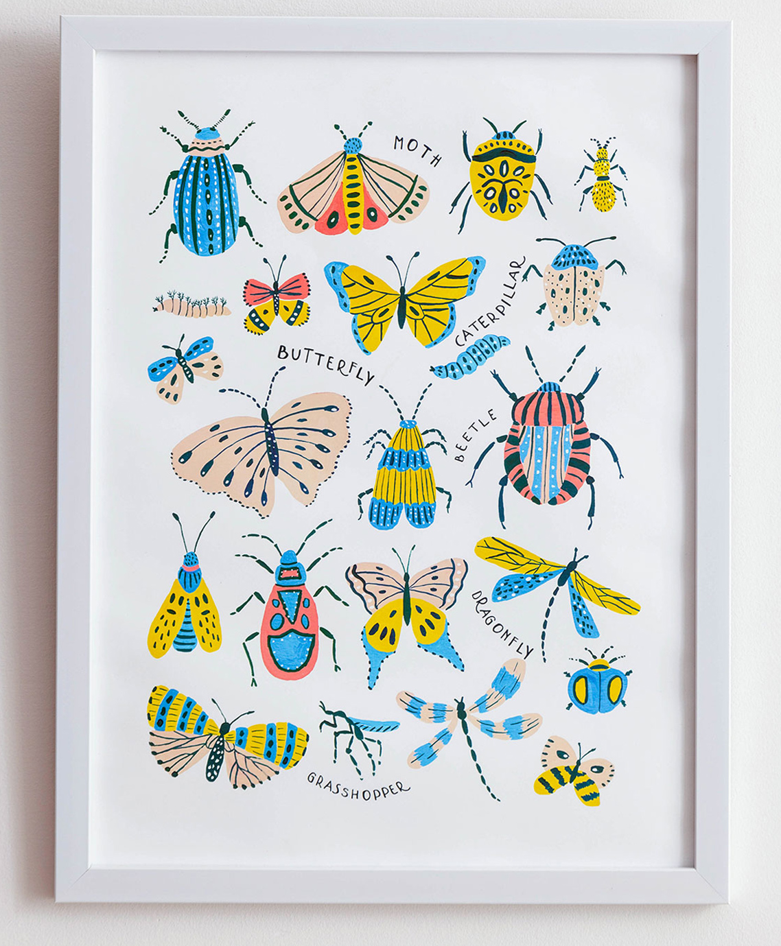 Zookeeper Rain Dancers Wall Art- Print Only  Multicolour-picture-19