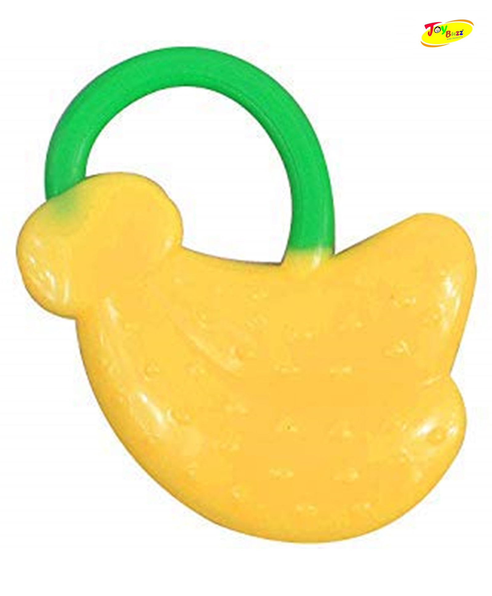 Joy Buzz Non-Toxic Food-Grade Silicone Baby Teether BPA-Free for Pain-Relief Easy Teething Watermelon - Yellow-picture-25