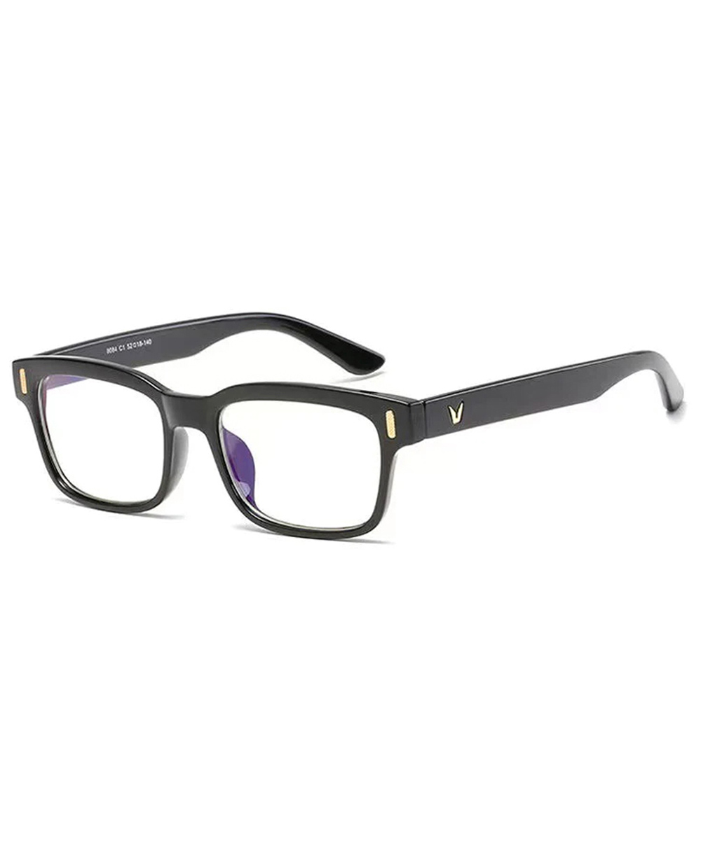 SYGA Anti-Blue Light Protection Flat Glasses For Women Retro Square Frame-image-4