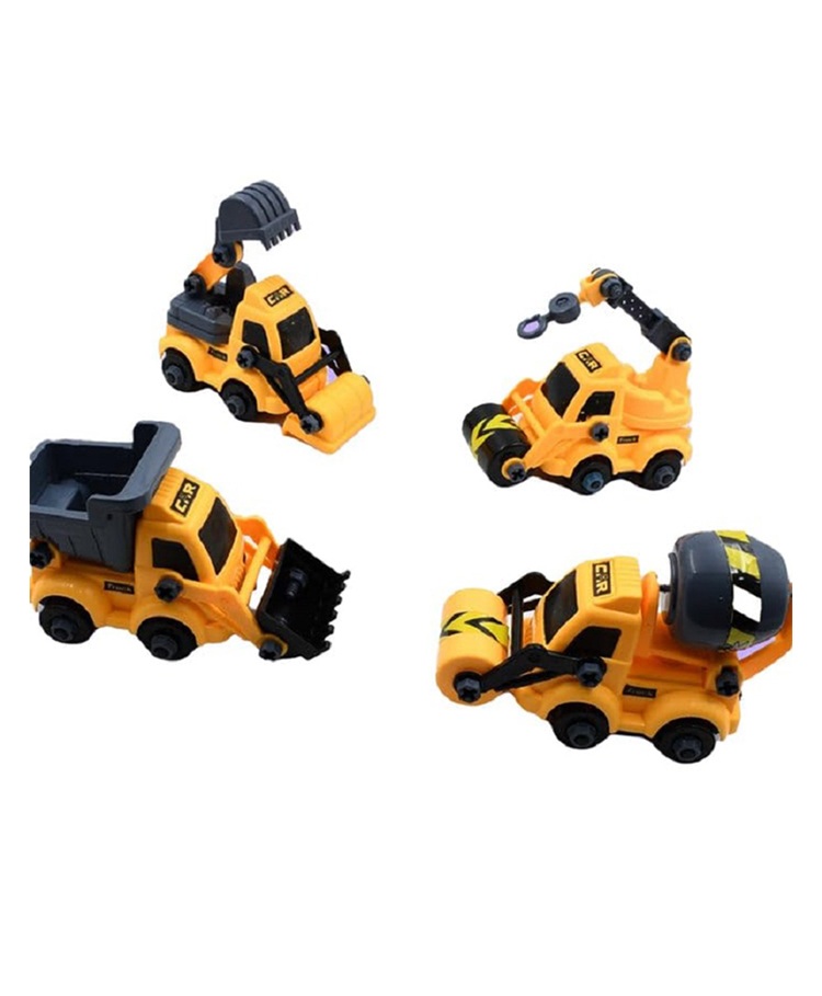 Sanjary 4 Pc Construction Truck Toys for Kids - Color May Vary-picture-7