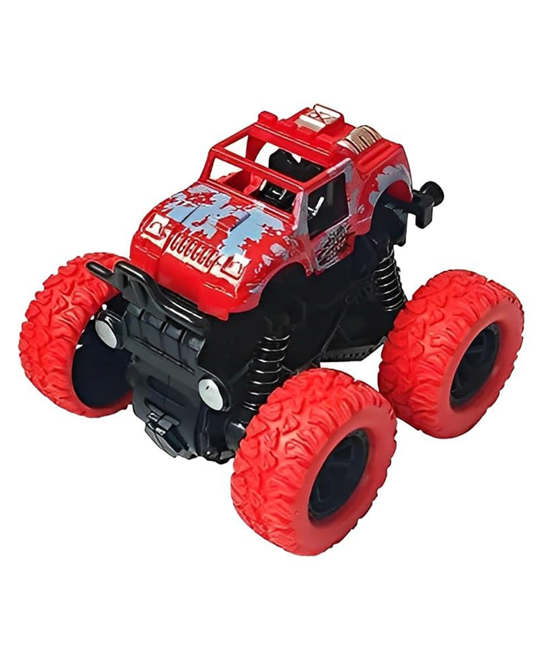 Sanjary Mini Monster friction Car for kids  Pack of 1 -Color & Design May Vary-picture-4