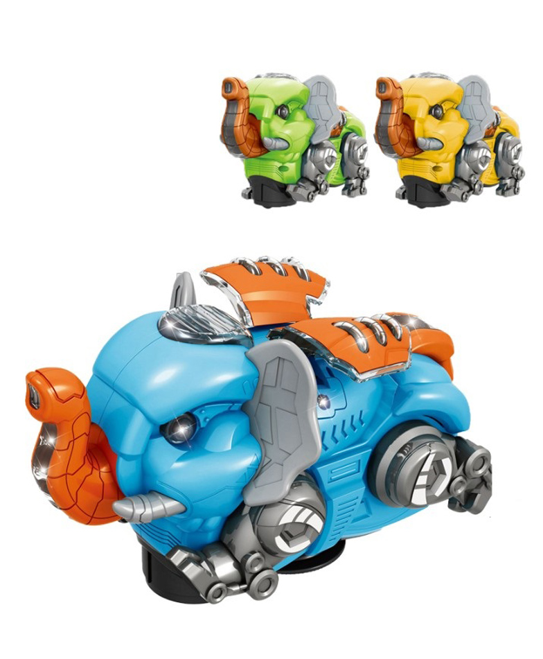 sanjary Sanjary360 Universal Electric Rotating Flying Elephant with Light Music - Color May Vary-picture-47