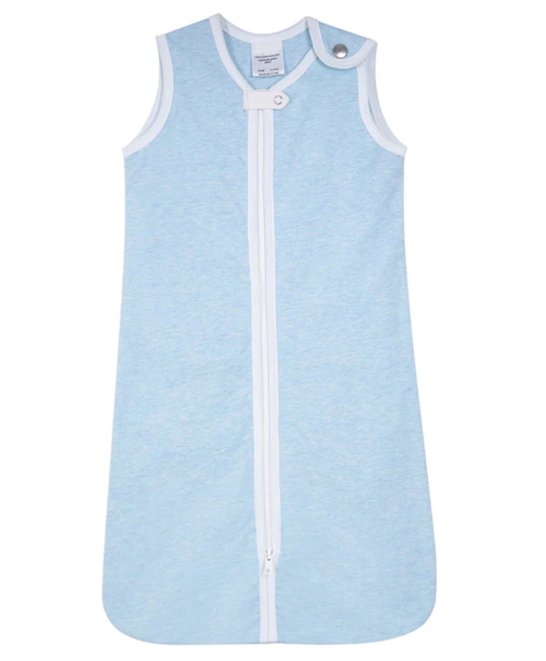 Malabar Baby Melange Wearable Baby Sleep Bag (Lightweight) - Sky Blue - Medium-picture-20