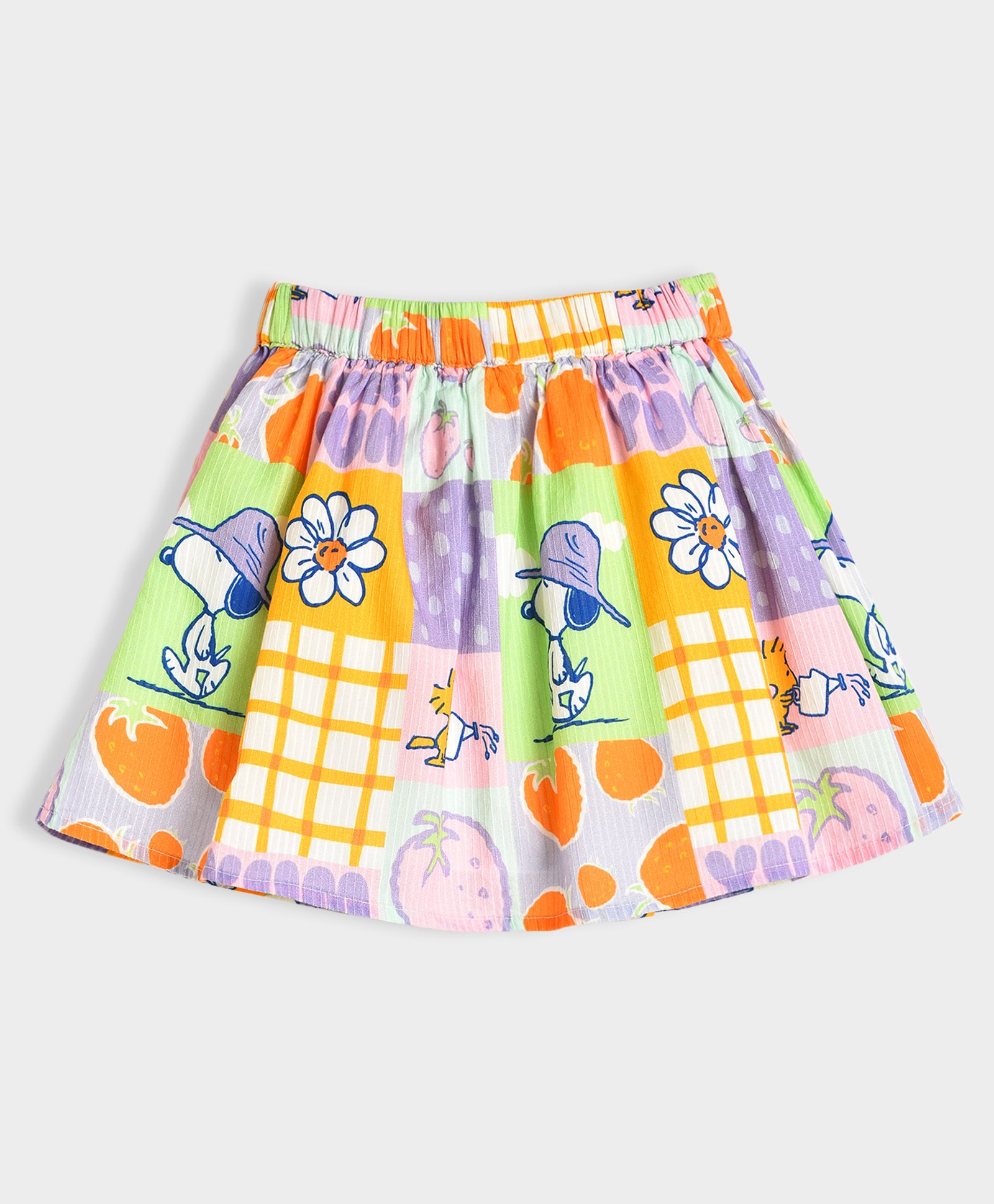 Mi Arcus Mi Arcus Peanuts Featuring Snoopy Printed Skirt - Multi Colour-picture-17