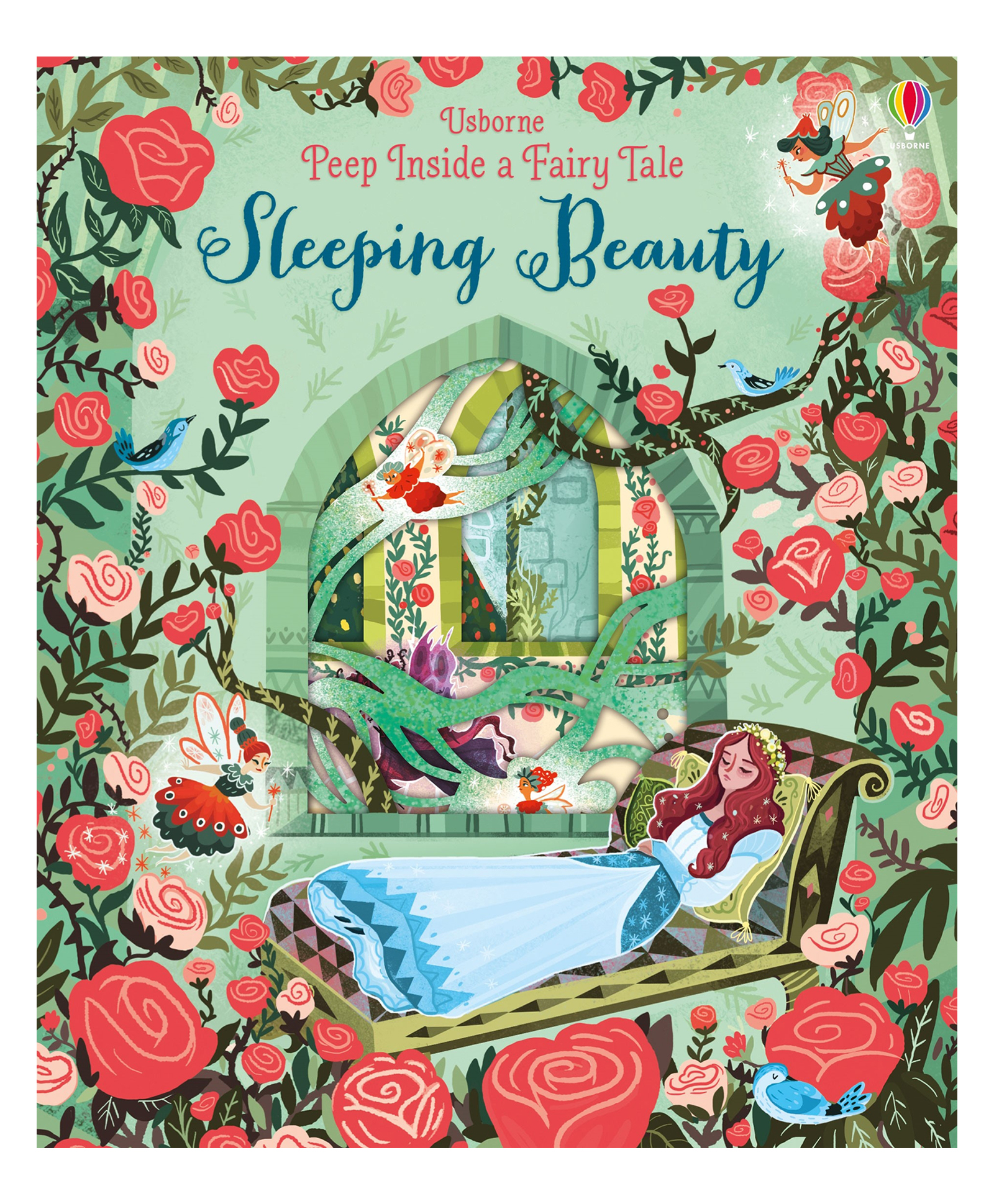 Usborne Peep Inside A Fairy Tale: Sleeping Beauty Story Book - English-picture-10