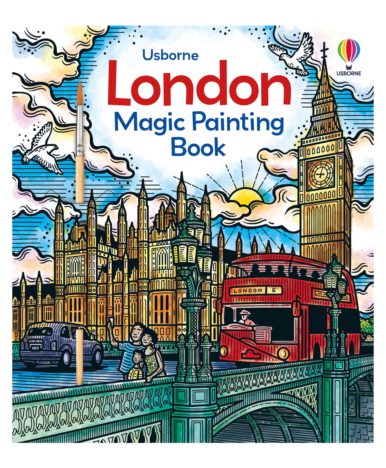 Usborne London Magic Painting Book - English-image-41