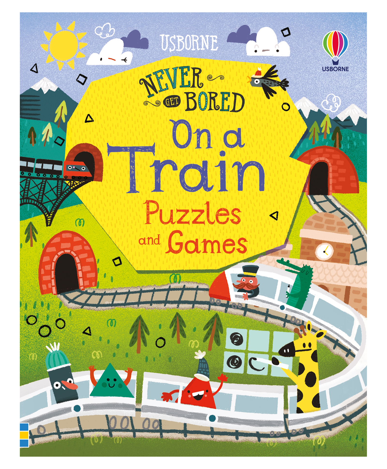 Usborne Never Get Bored on a Train -English-picture-16