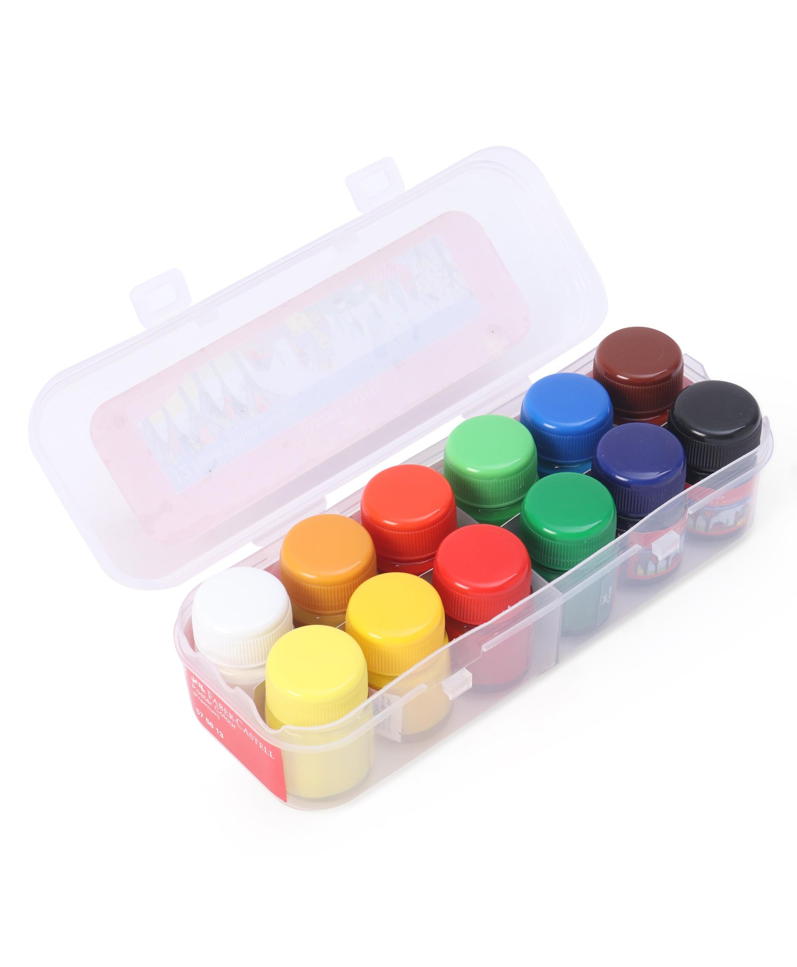 Faber Castell Poster Colour Set of 12 in Plastic Box - Multicolour-picture-7